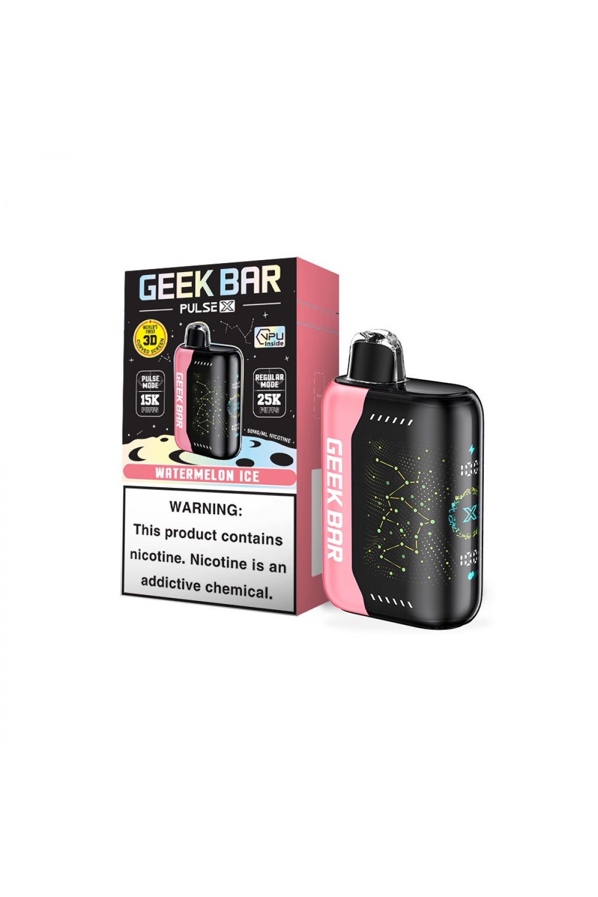 GeekBar Watermelon Ice - Pulse X 25000 GeekBar Watermelon Ice - Pulse X 25000