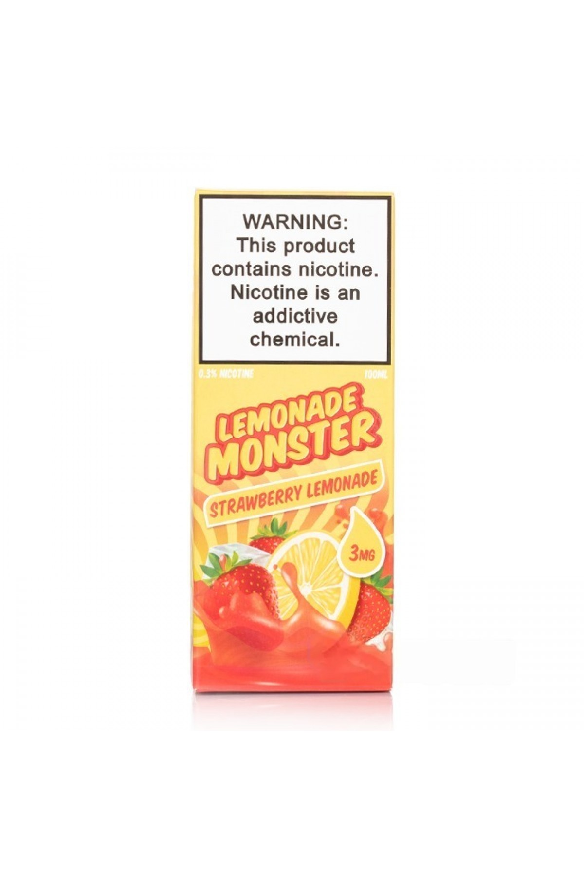 Jam Monster - Lemonade Monster Strawberry Lemonade 100ML (Limon, Çilek, Limonata) Jam Monster - Lemonade Monster Strawberry Lemonade 100ML (Limon, Çilek, Limonata)