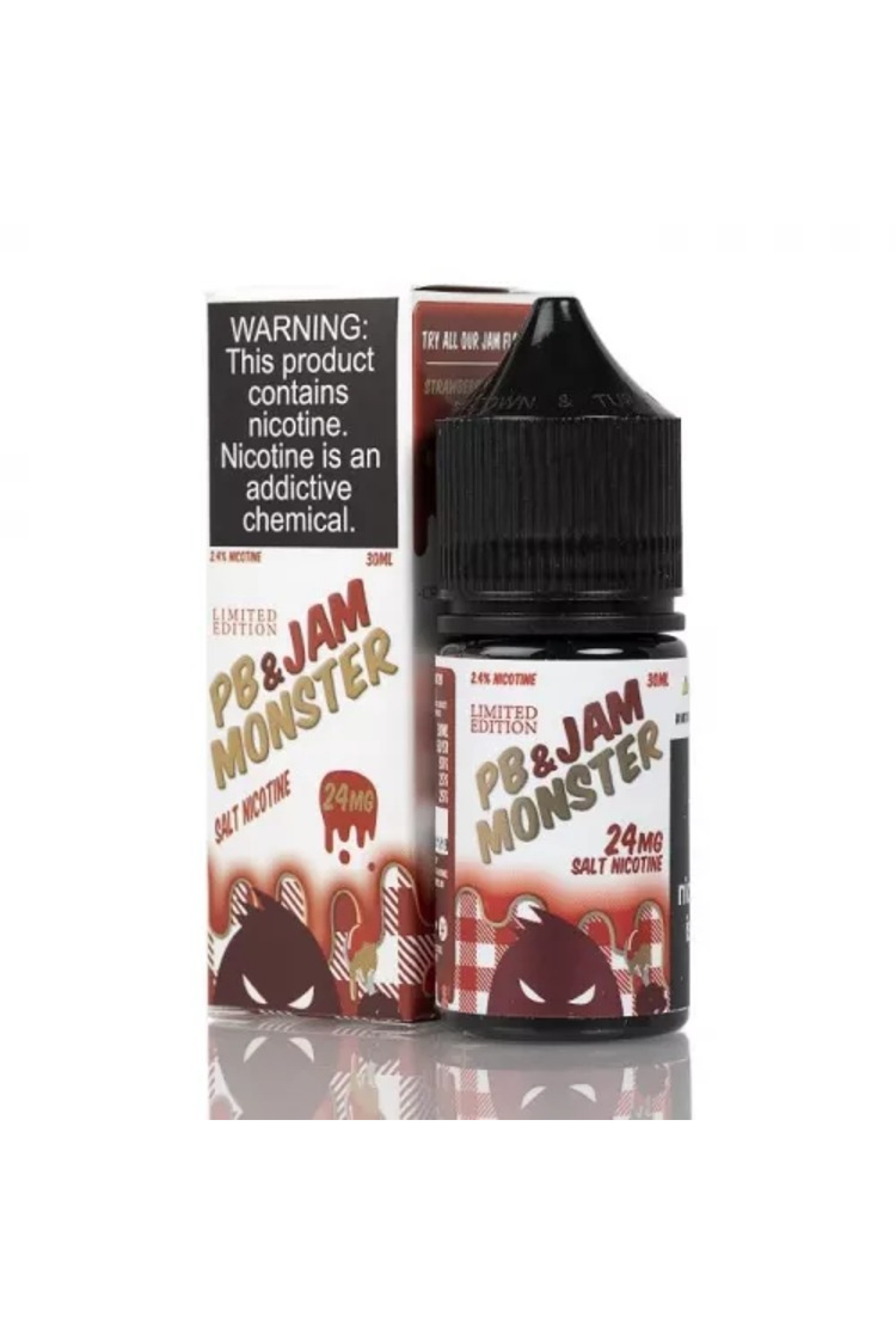 Hazelnut Latte Jam Monster Holiday Series Salts 30mL
