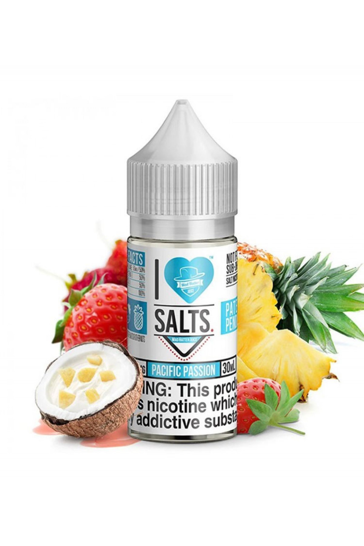 I Love Salts Blue Strawberry Salt Likit 30ML (Çilek)
