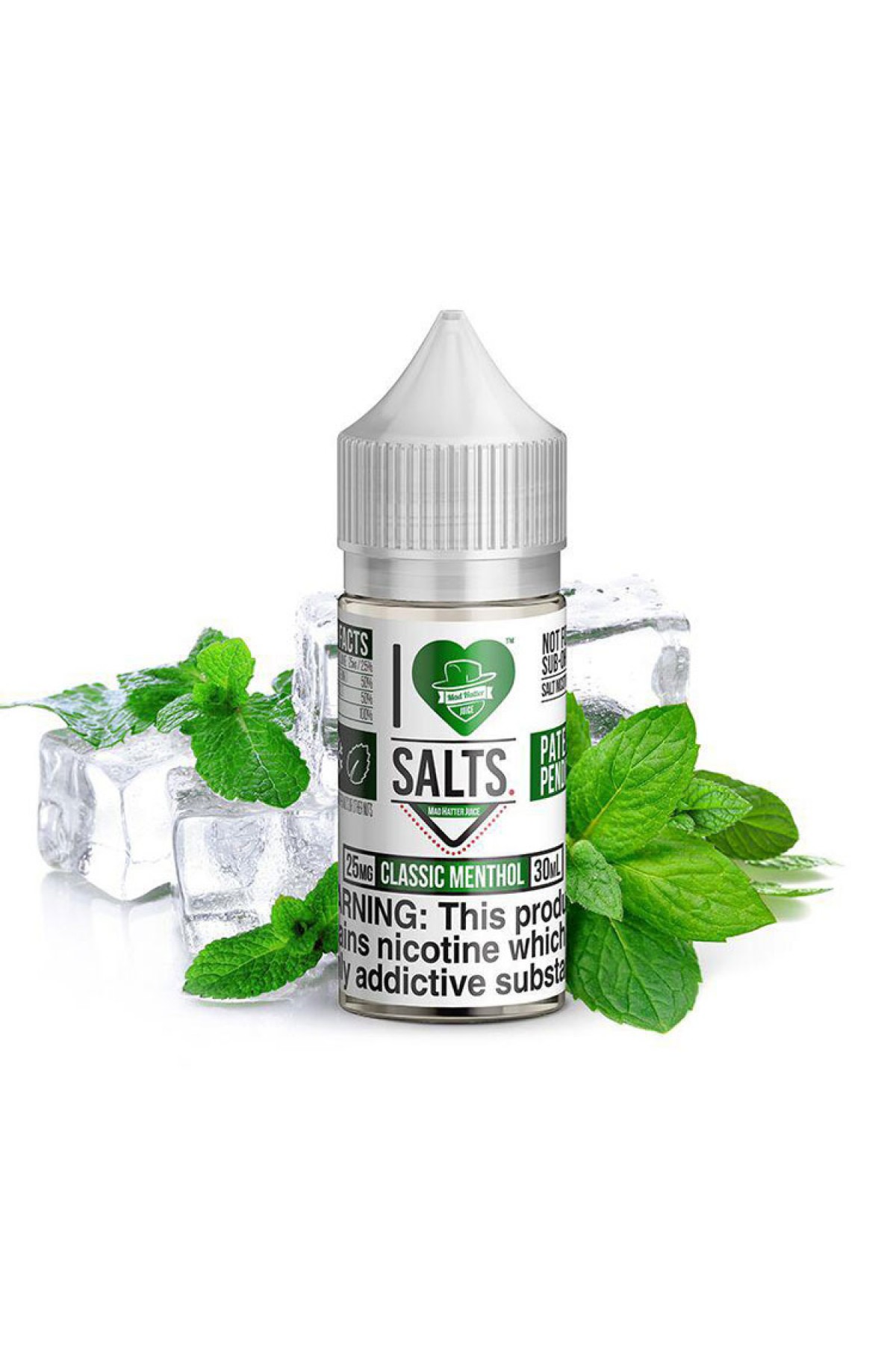 I Love Salts Classic Menthol Salt Likit 30ML (Mentol)