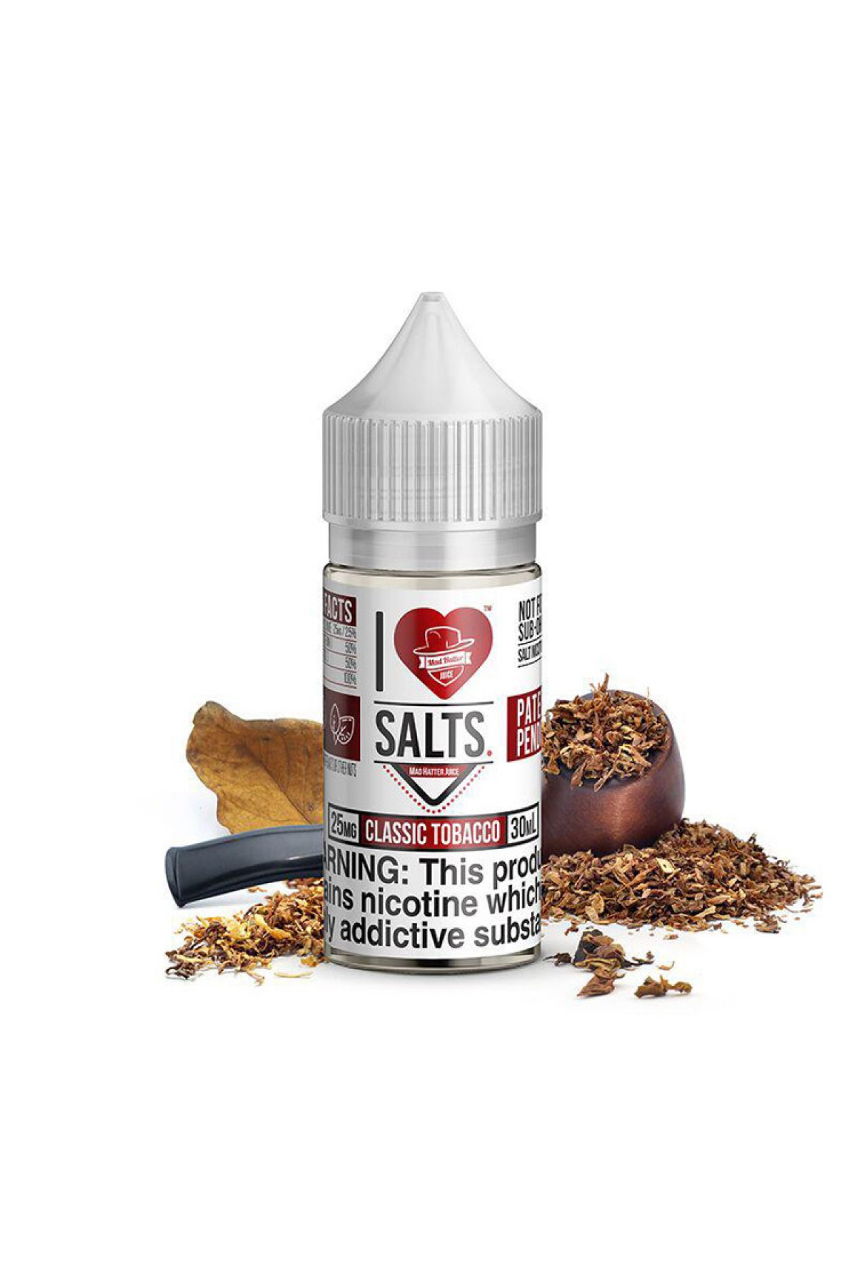 I Love Salts Classic Tobacco Salt Likit 30ML (Klasik Tütün)
