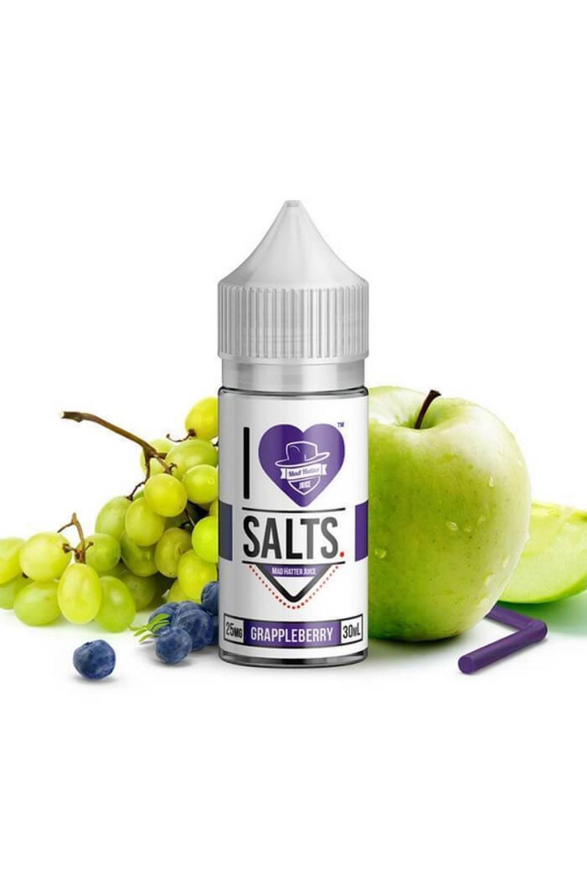 I Love Salts GrappleBerry Salt Likit 30ML (Üzüm, Yeşil Elma) I Love Salts GrappleBerry Salt Likit 30ML (Üzüm, Yeşil Elma)