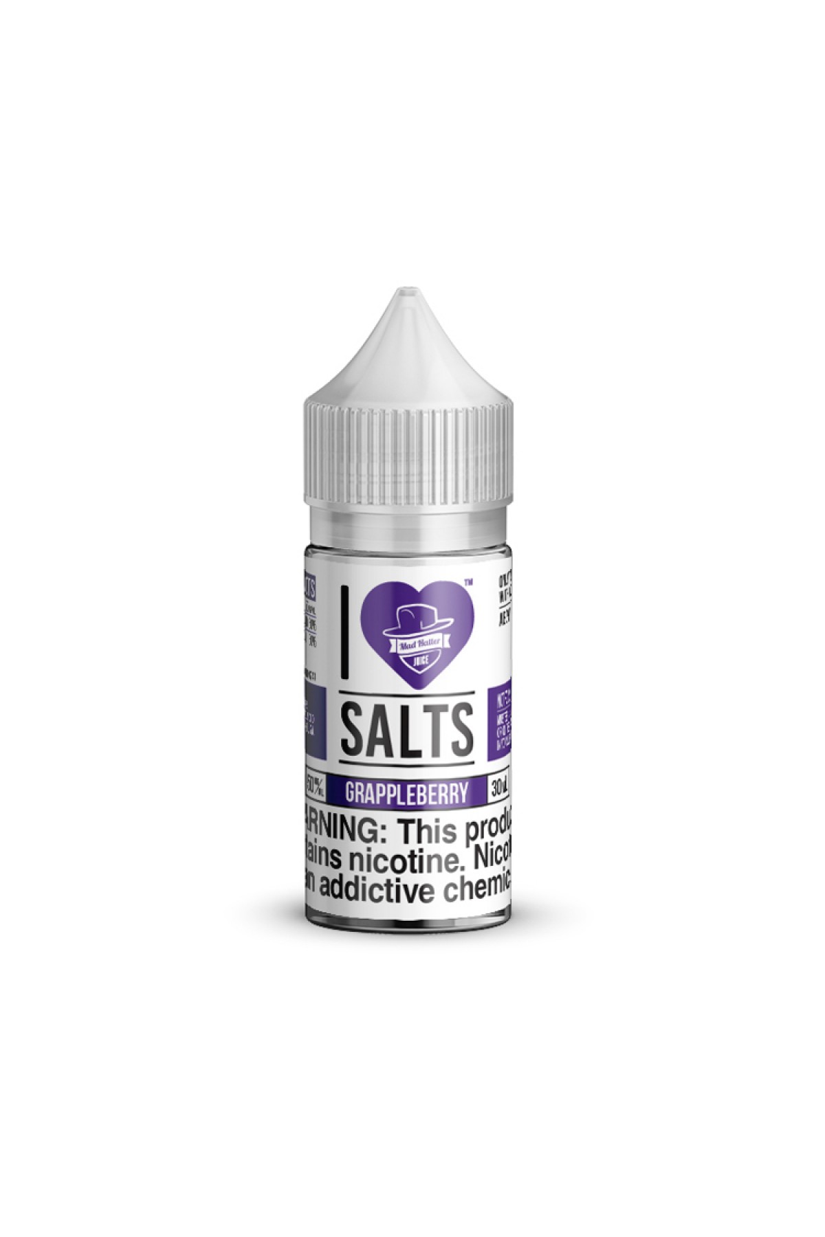 I Love Salts GrappleBerry Salt Likit 30ML (Üzüm, Yeşil Elma) I Love Salts GrappleBerry Salt Likit 30ML (Üzüm, Yeşil Elma)