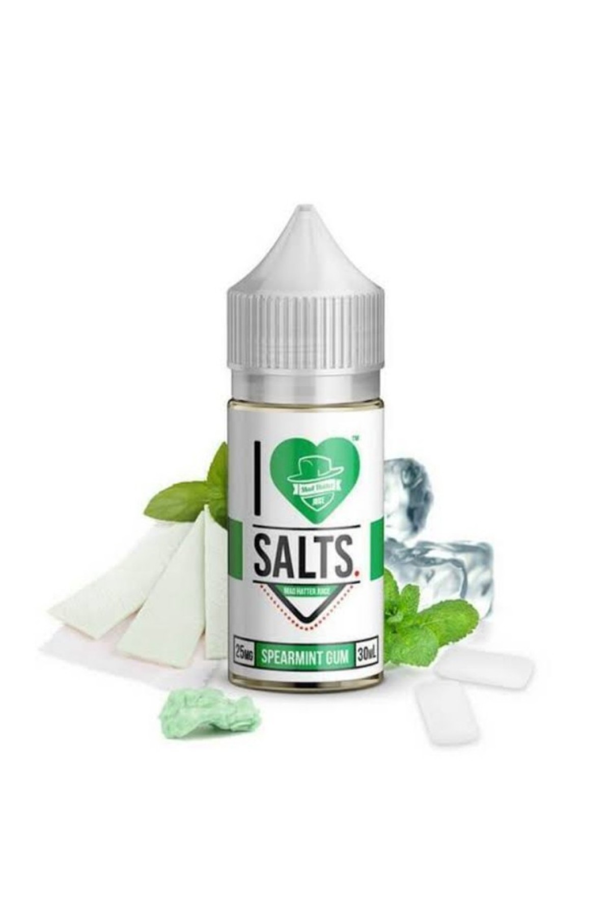 I Love Salts Spearmint Gum Salt Likit 30ML (Naneli Sakız)