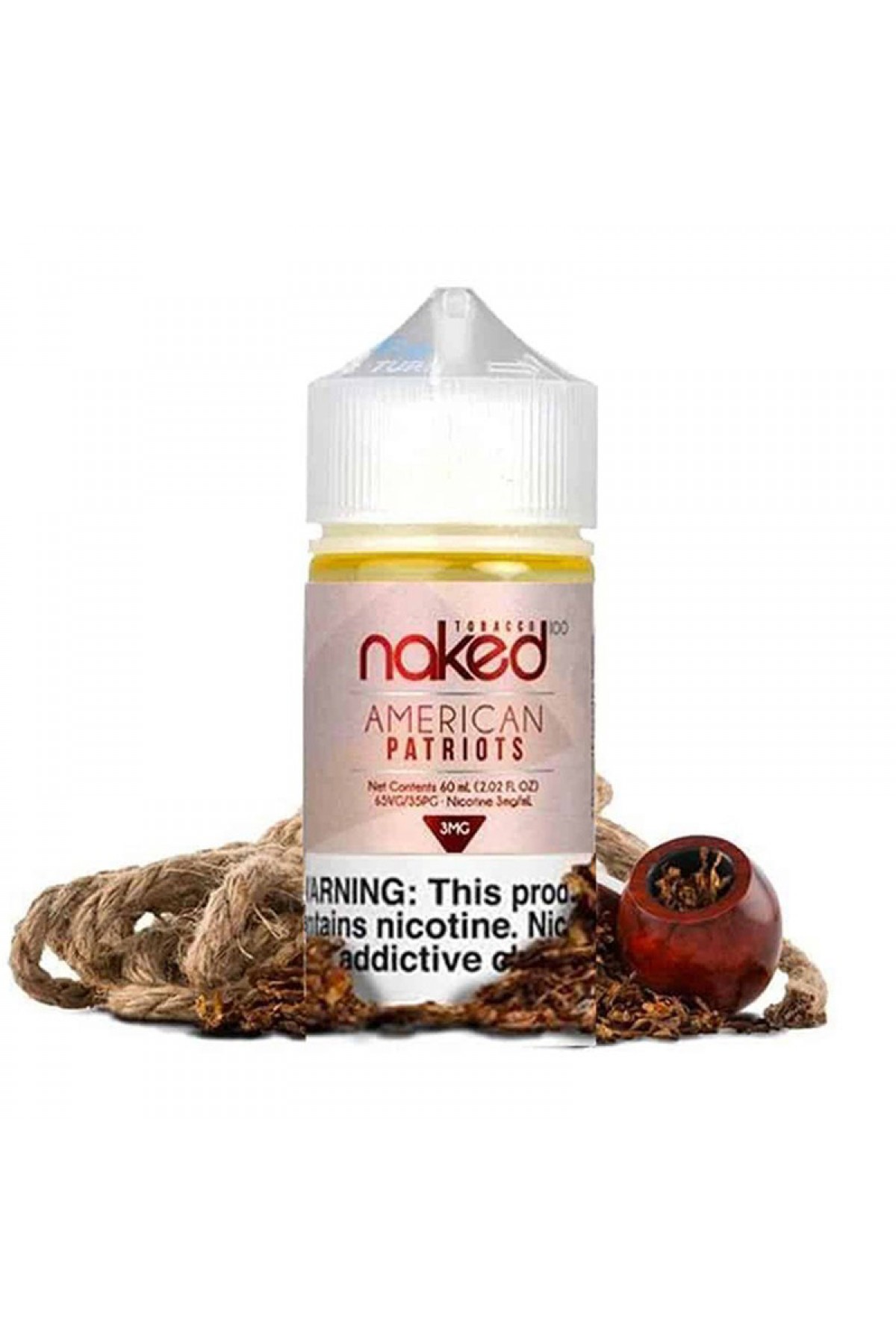 Naked 100 American Patriots Tobacco Premium Likit (60ML)