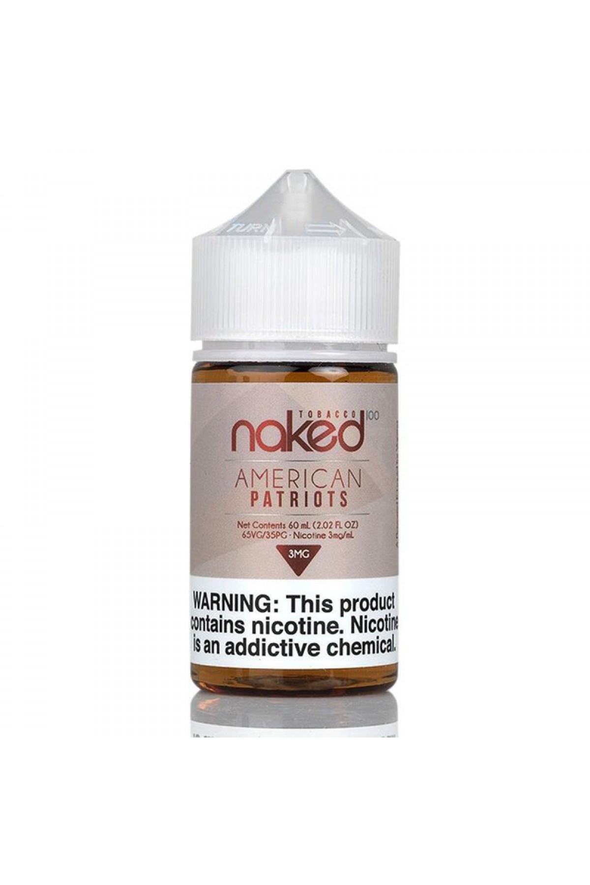 Naked 100 American Patriots Tobacco Premium Likit (60ML)