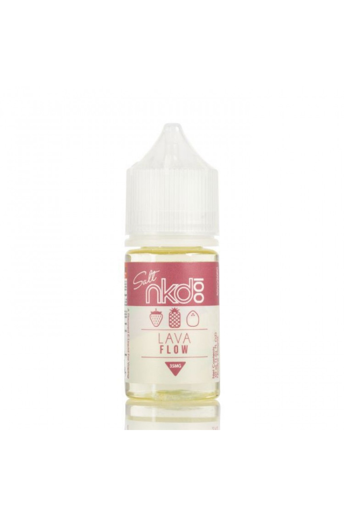 Naked 100 Salt Lava Flow Salt Likit 30ML (Ananas, Çilek)