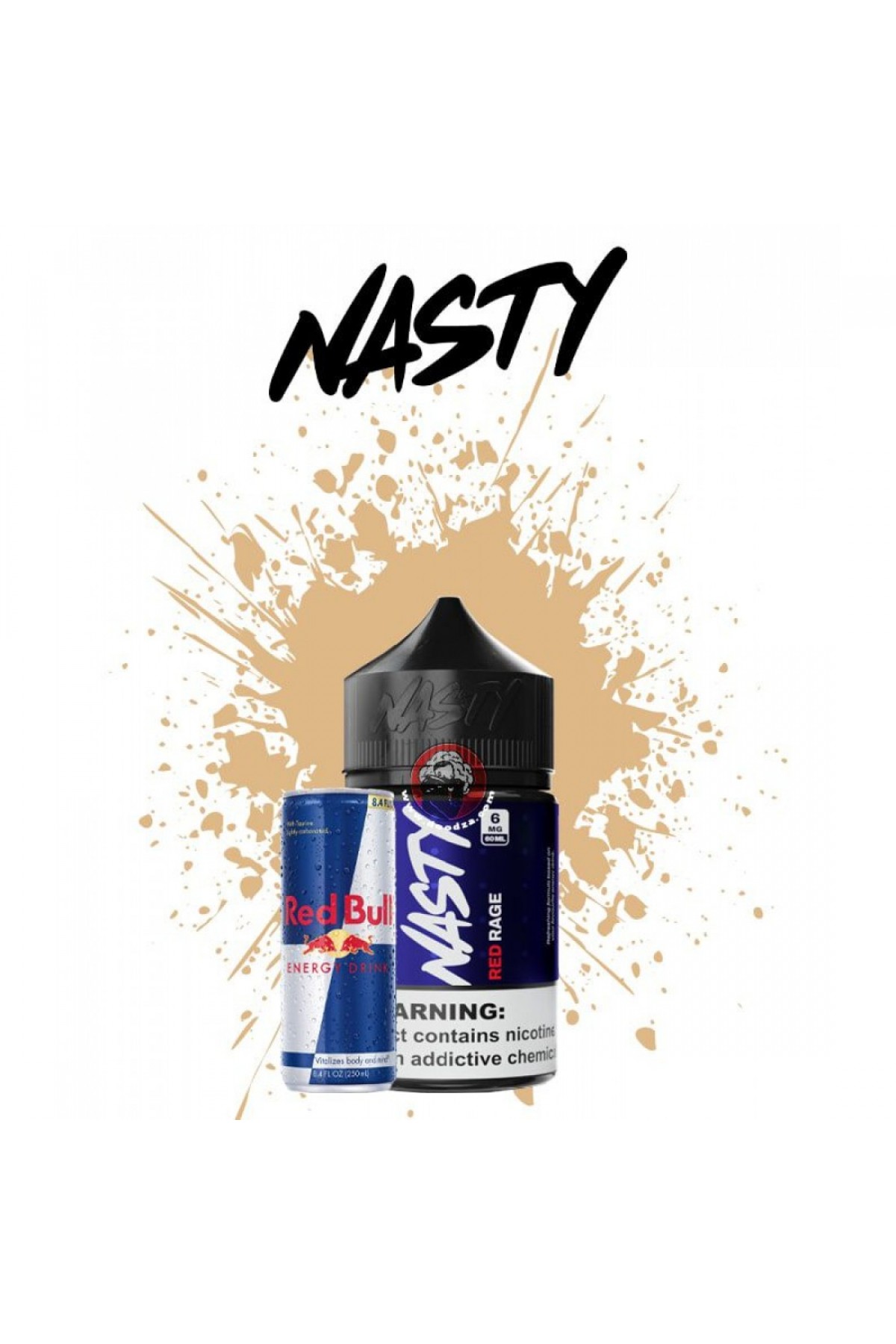Nasty Red Rage 60mL 3mg Premium Likit
