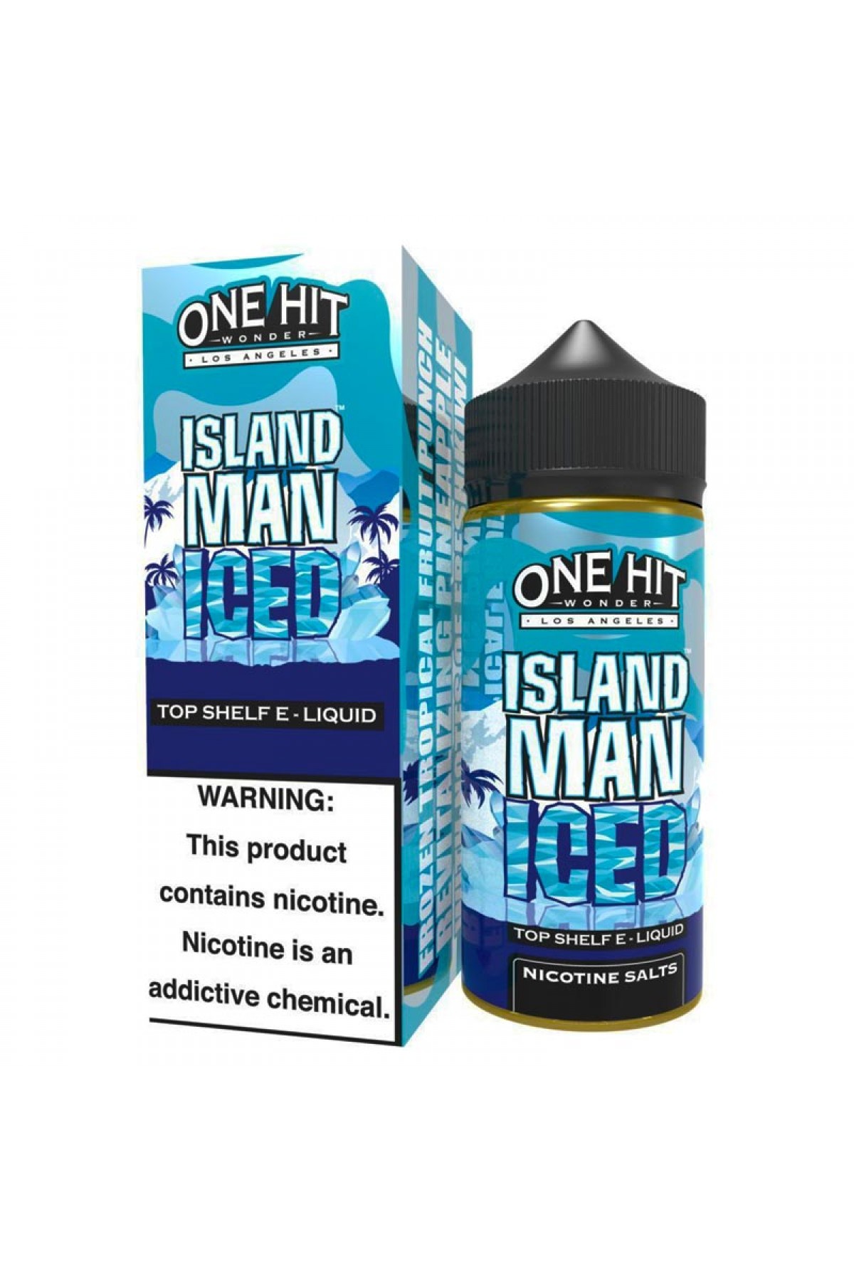 One Hit Wonder Island Man ICED Salt Likit (30ml) One Hit Wonder Island Man ICED Salt Likit (30ml)