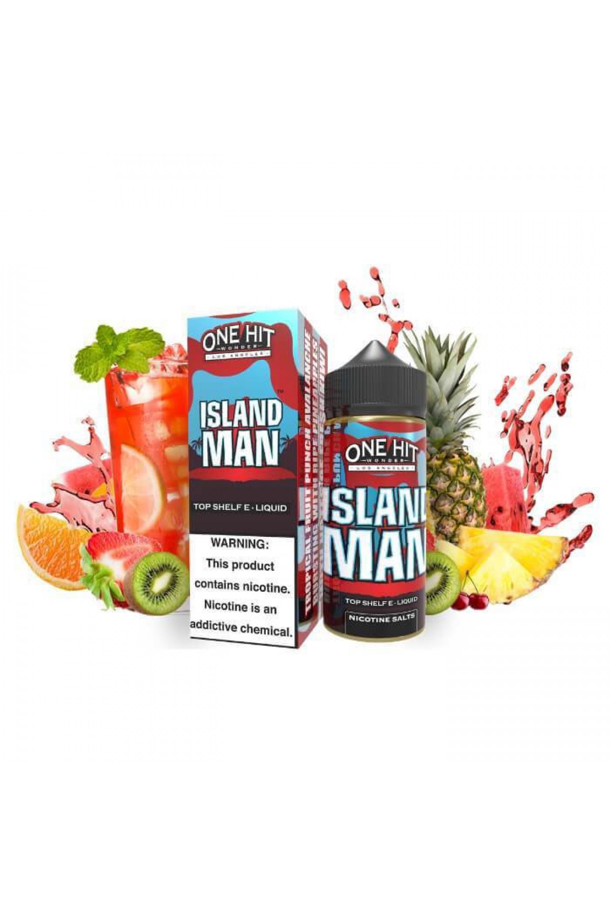 One Hit Wonder Island Man Premium Likit 100ml (Tropikal Meyveler) One Hit Wonder Island Man Premium Likit 100ml (Tropikal Meyveler)