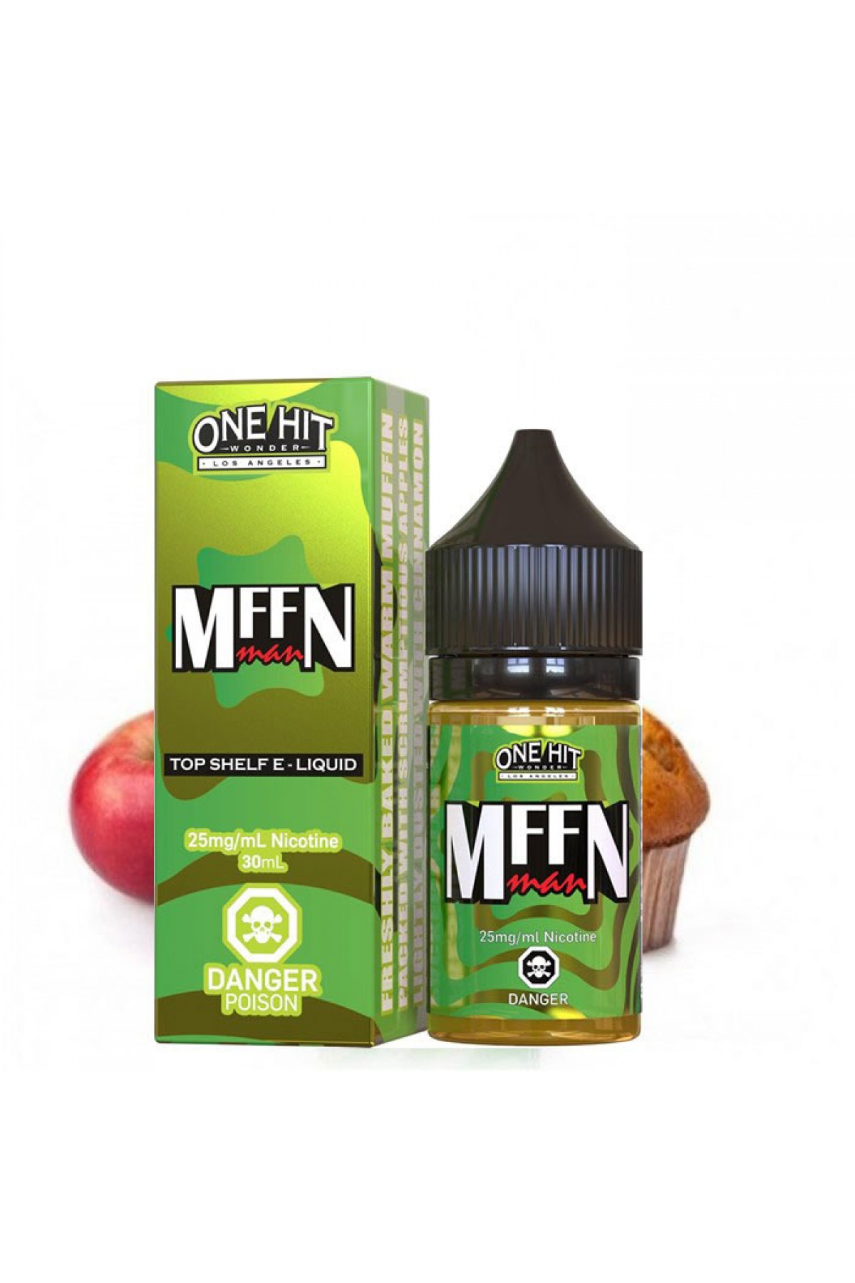 One Hit Wonder Muffin Man Salt Likit 30ML (Elma Tarçın) One Hit Wonder Muffin Man Salt Likit 30ML (Elma Tarçın)