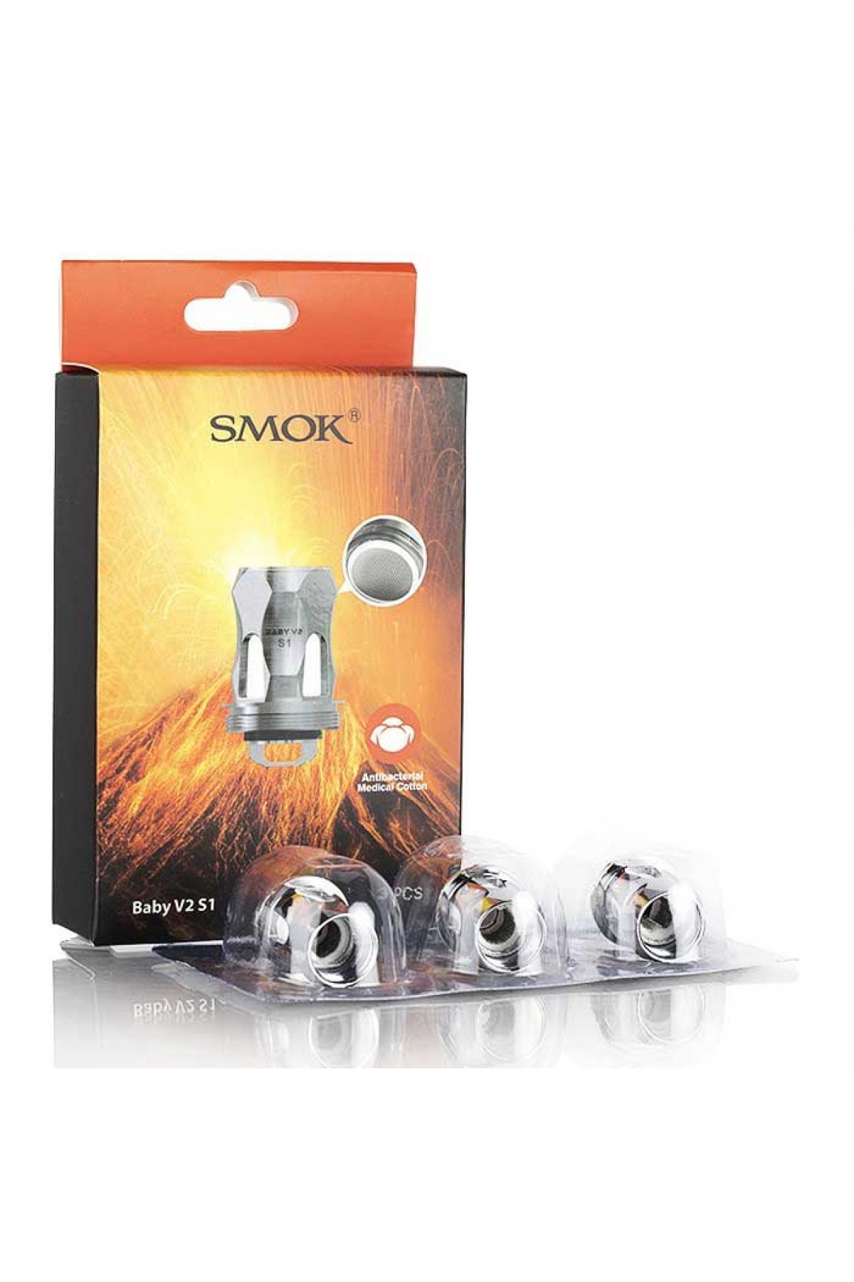 SMOK TFV8 Baby V2 Yedek Coil (SMOK Stick V9) (3 Adet) SMOK TFV8 Baby V2 Yedek Coil (SMOK Stick V9) (3 Adet)