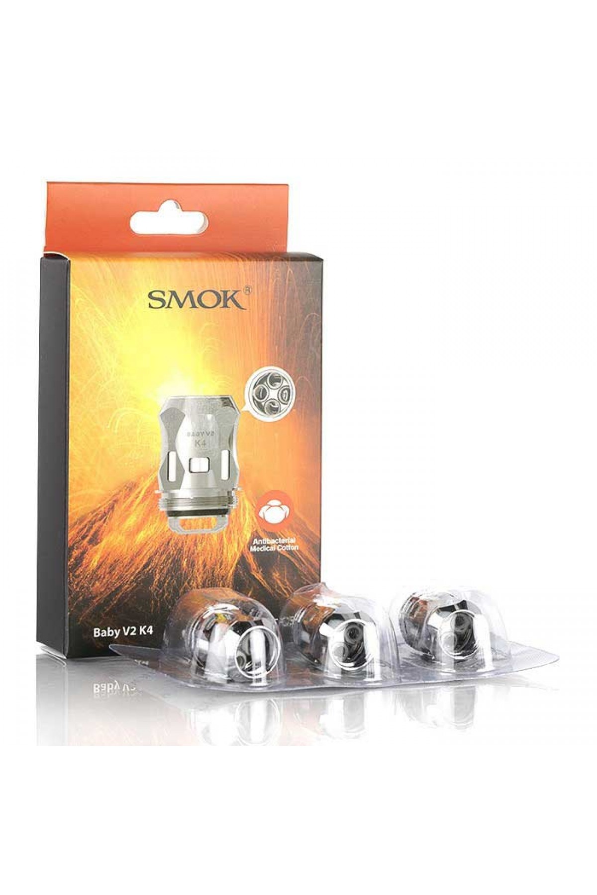 SMOK TFV8 Baby V2 Yedek Coil (SMOK Stick V9) (3 Adet) SMOK TFV8 Baby V2 Yedek Coil (SMOK Stick V9) (3 Adet)