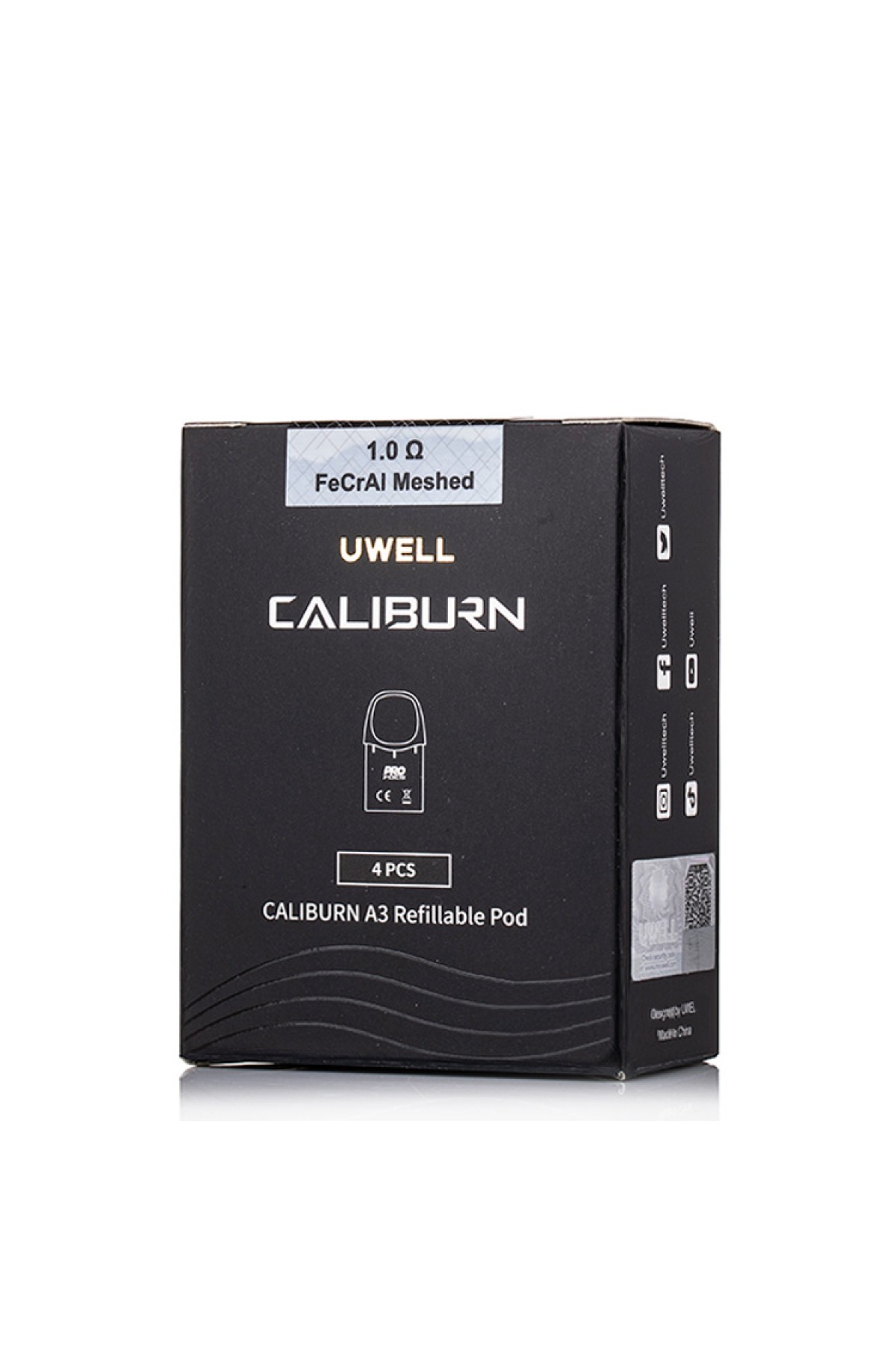 Uwell Caliburn A3 Pod Yedek Kartuş (4 Adet) Uwell Caliburn A3 Pod Yedek Kartuş (4 Adet)