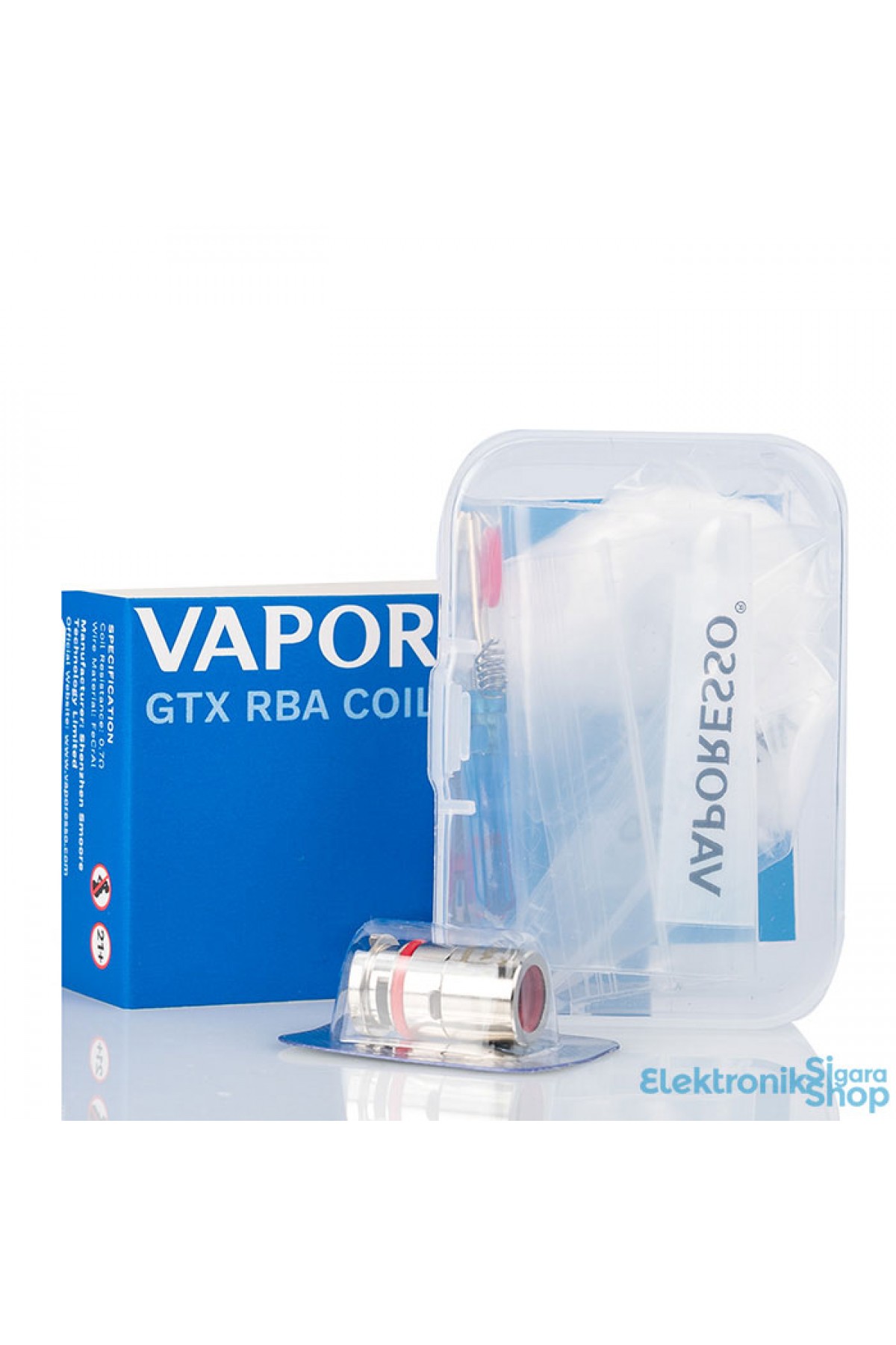 Vaporesso GTX RBA Coil Takımı Vaporesso GTX RBA Coil Takımı