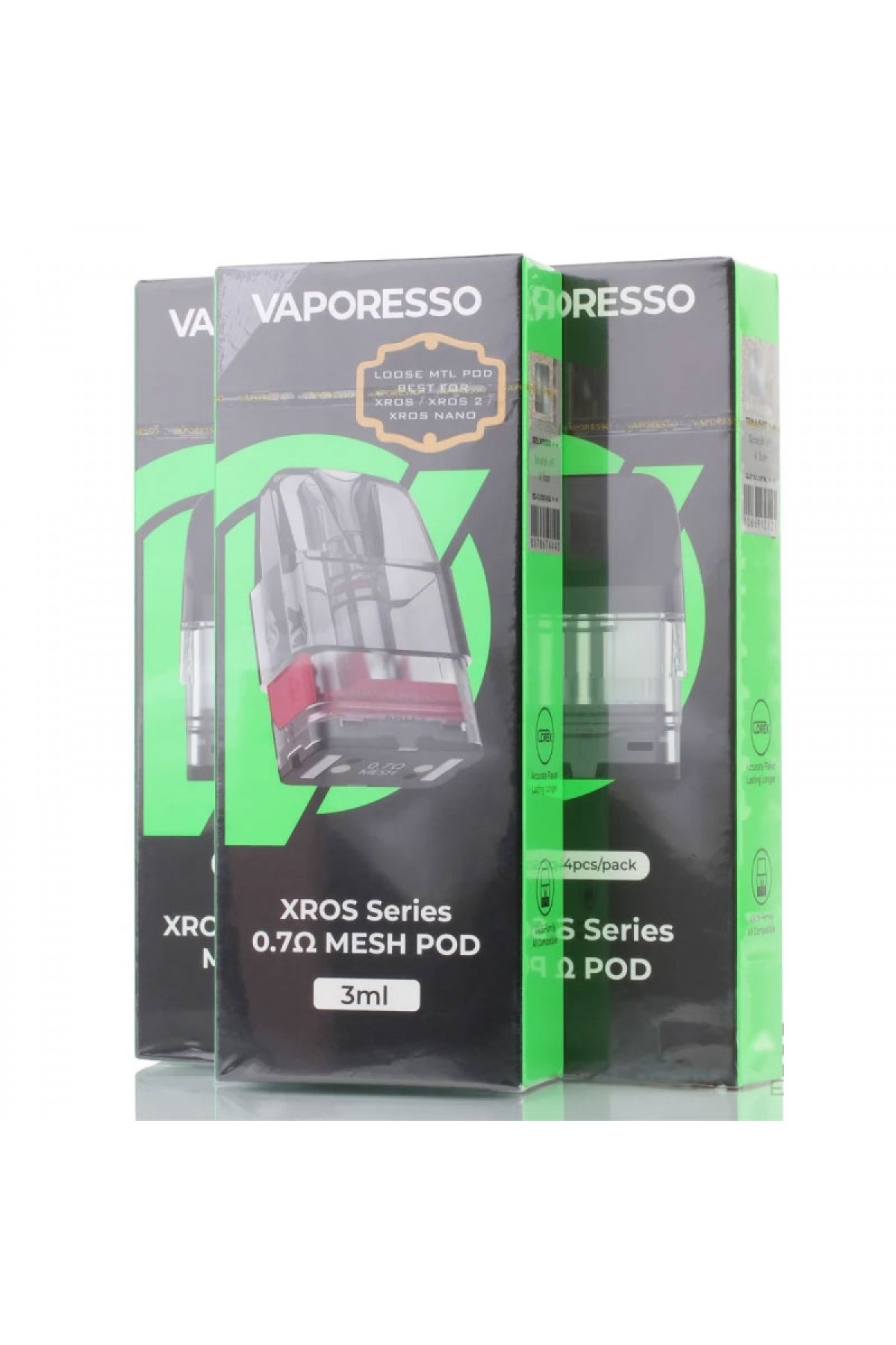 Vaporesso XROS Yedek Pod Kartuş (4 Adet) Vaporesso XROS Yedek Pod Kartuş (4 Adet)