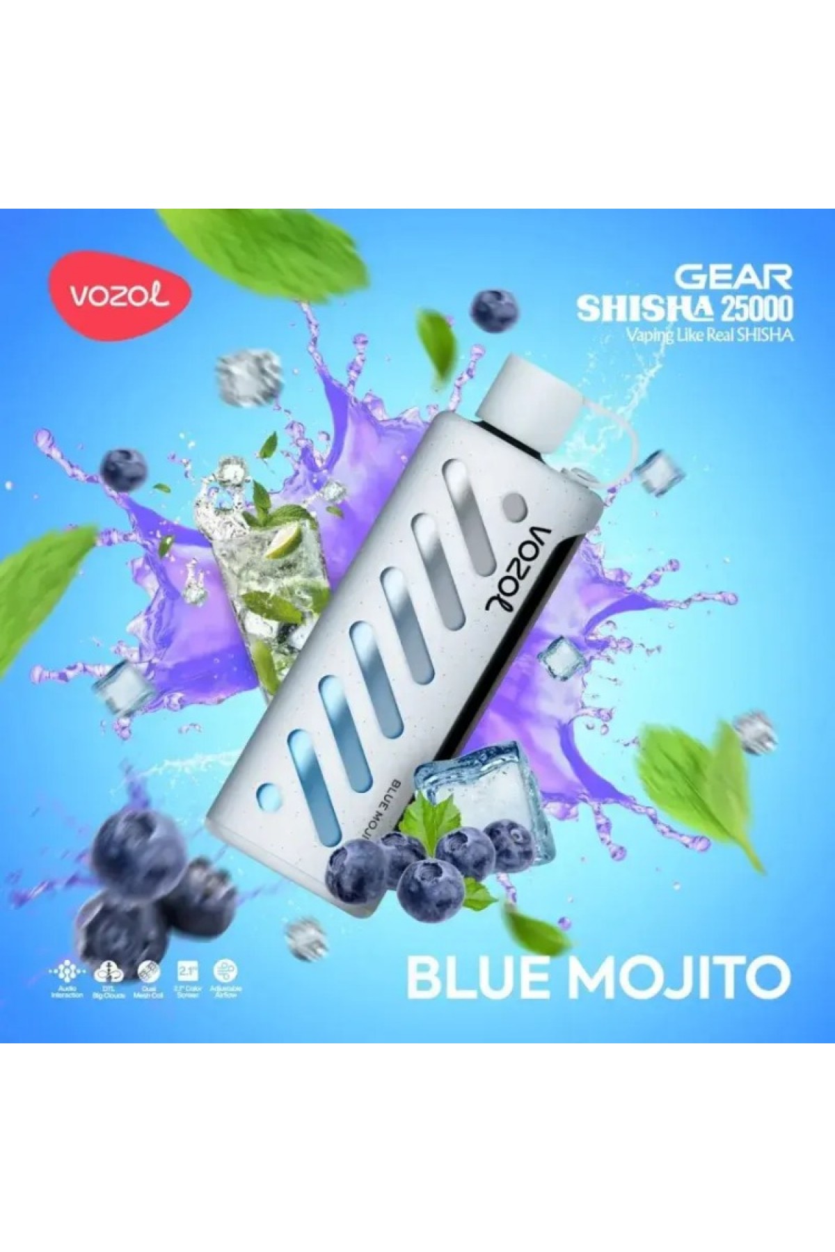VOZOL GEAR 25000 - Blue Mojito VOZOL GEAR 25000 - Blue Mojito