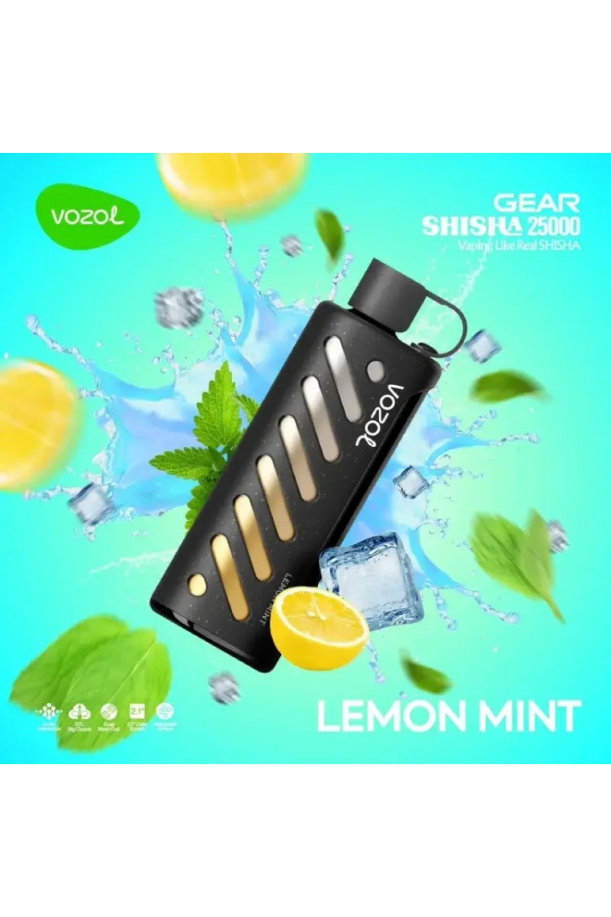 VOZOL GEAR 25000 - Lemon Mint VOZOL GEAR 25000 - Lemon Mint