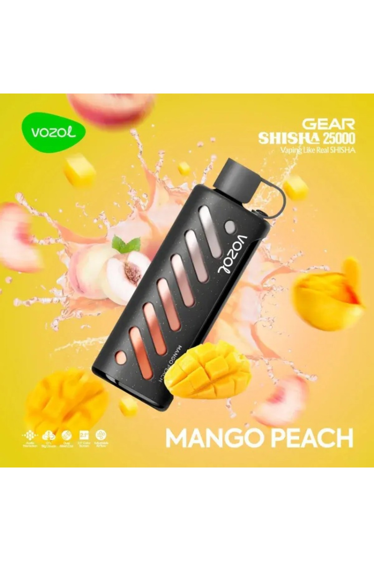 VOZOL GEAR 25000 - Mango Peach VOZOL GEAR 25000 - Mango Peach