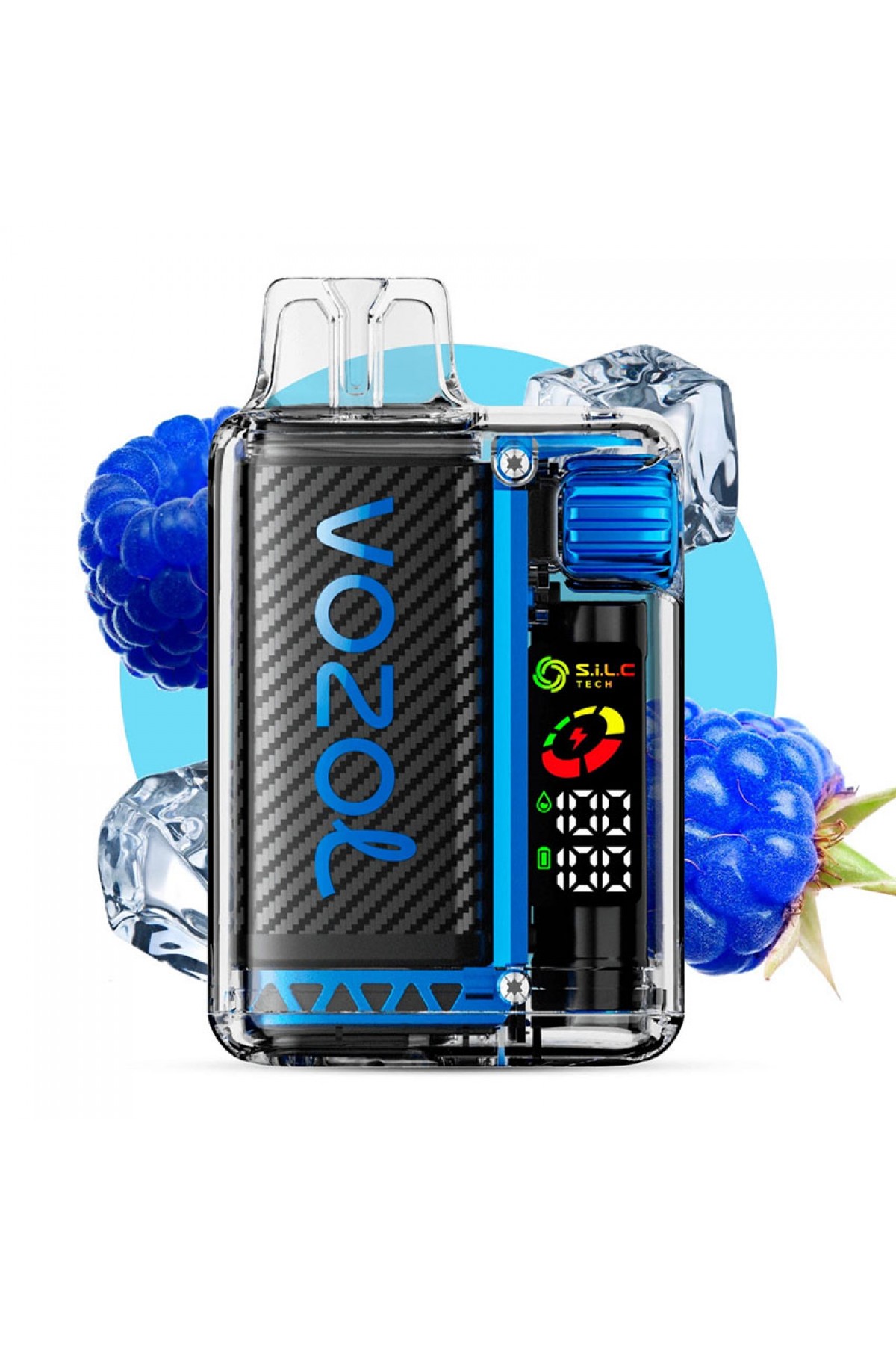 Vozol Vista 20000 Blue Razz Ice 650mAh Vozol Vista 20000 Blue Razz Ice 650mAh