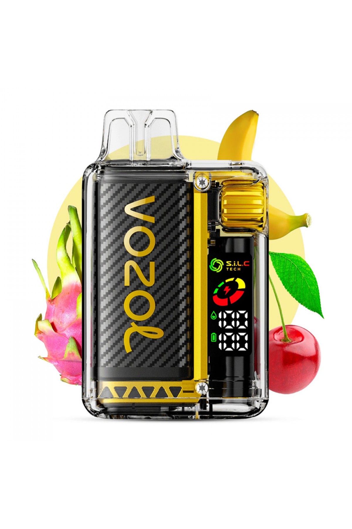 Vozol Vista 20000 Dragon Fruit Banana Cherry 650mAh Vozol Vista 20000 Dragon Fruit Banana Cherry 650mAh