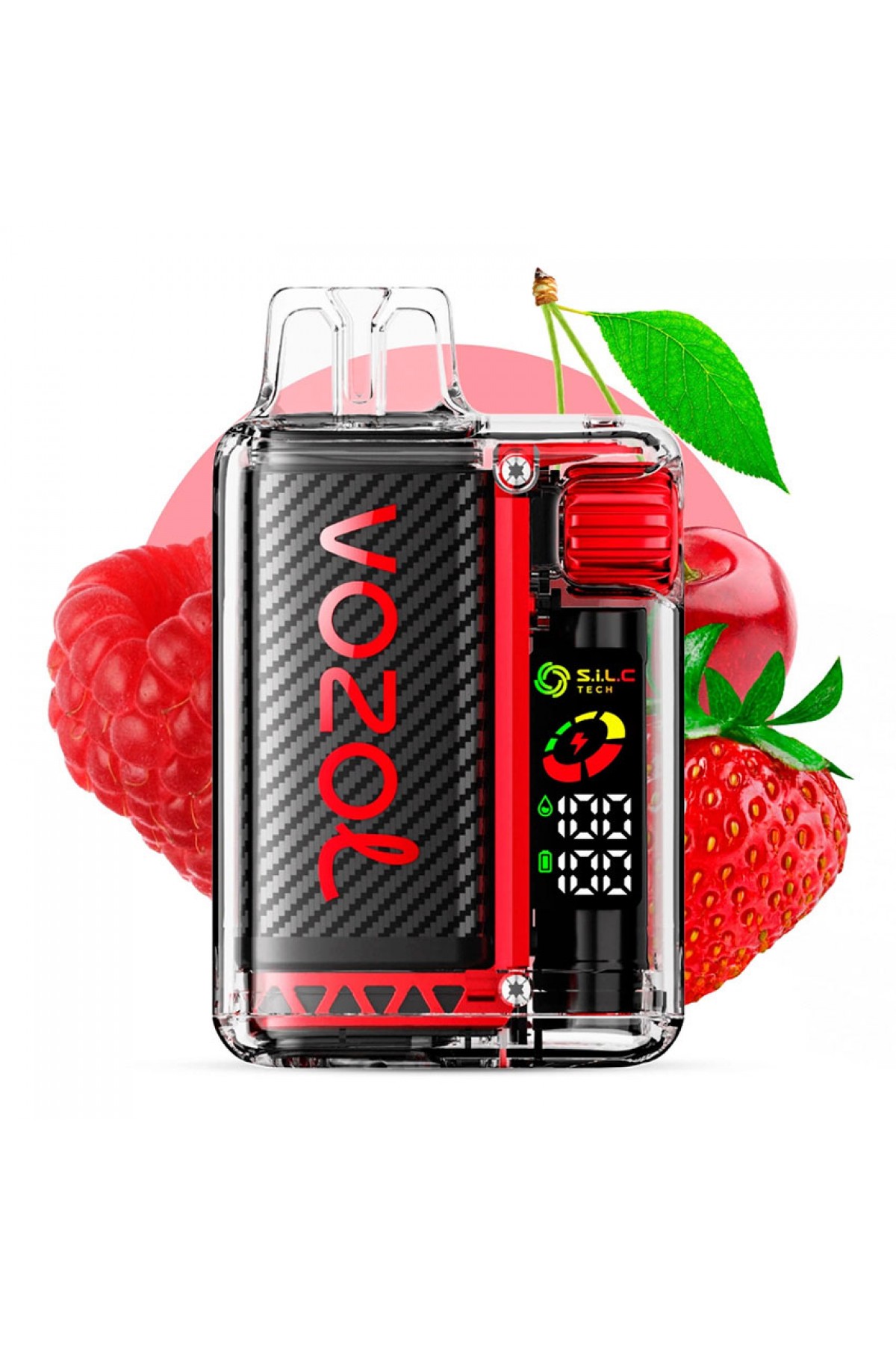 Vozol Vista 20000 Strawberry Raspberry Cherry 650mAh Vozol Vista 20000 Strawberry Raspberry Cherry 650mAh