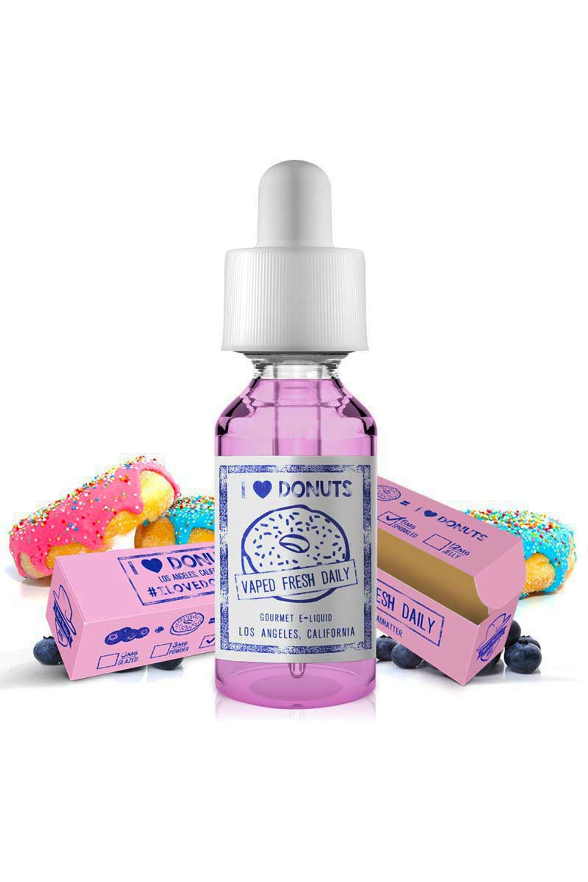 Mad Hatter - I Love Donuts Premium Elektronik Sigara Likiti (30 ml)