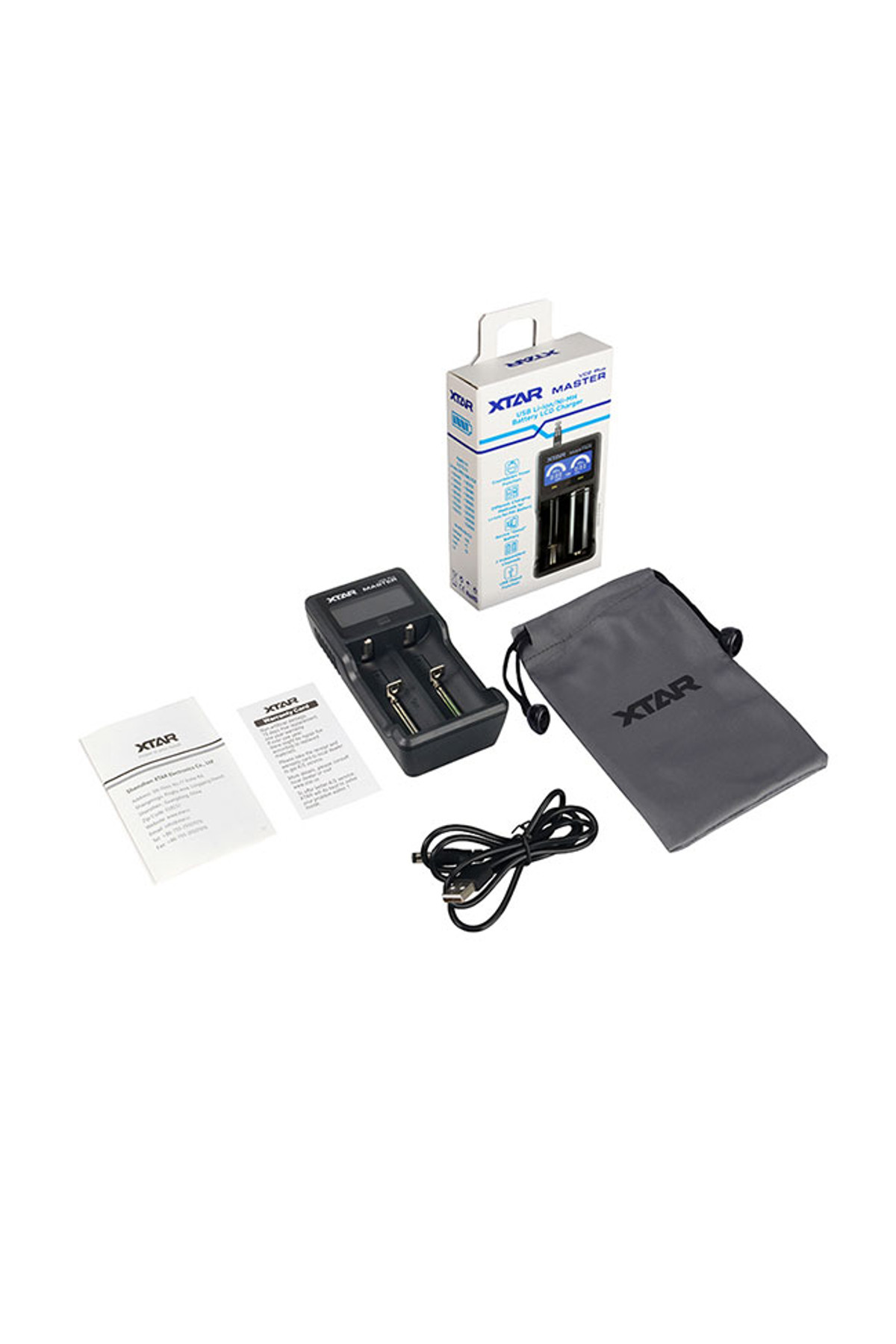 Xtar VC2 Universal Plus Master Li-ion Şarj Cihazı