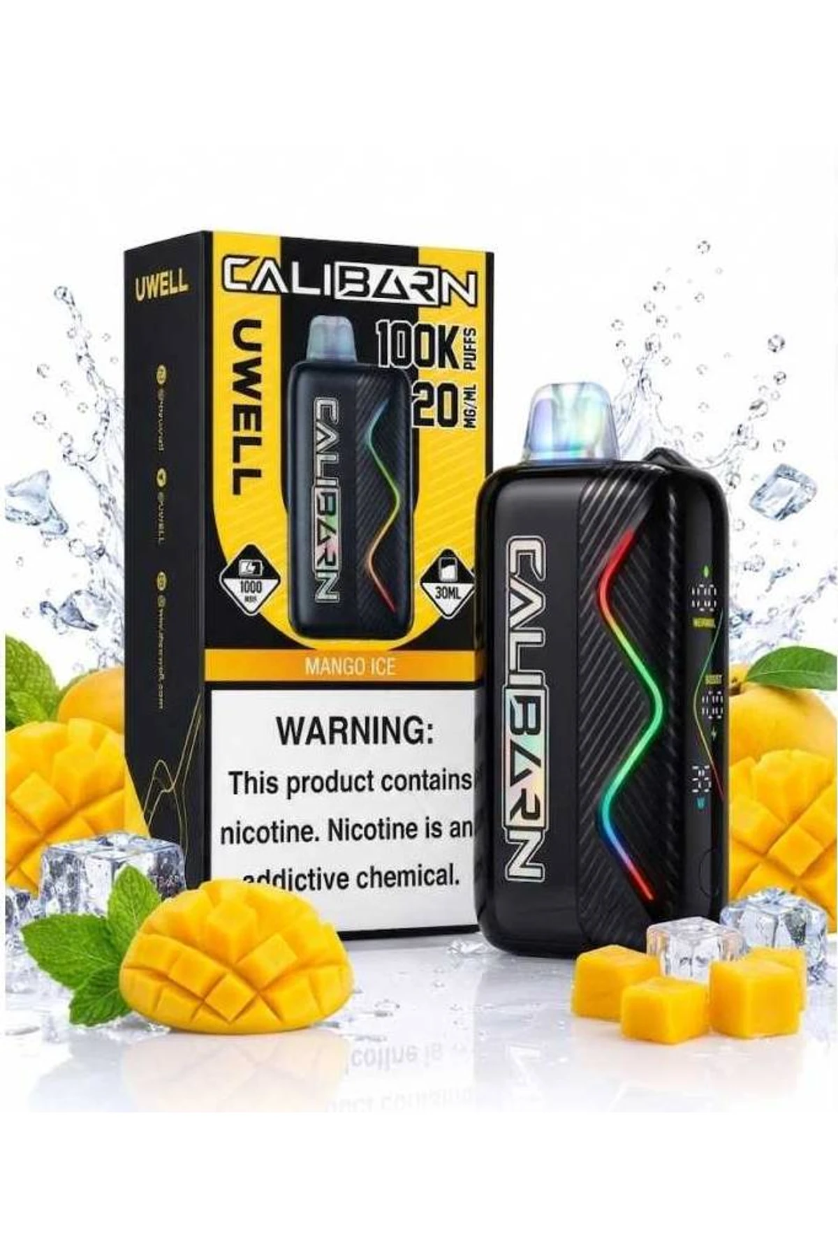 UWELL Caliburn Bar 100K - Mango Ice