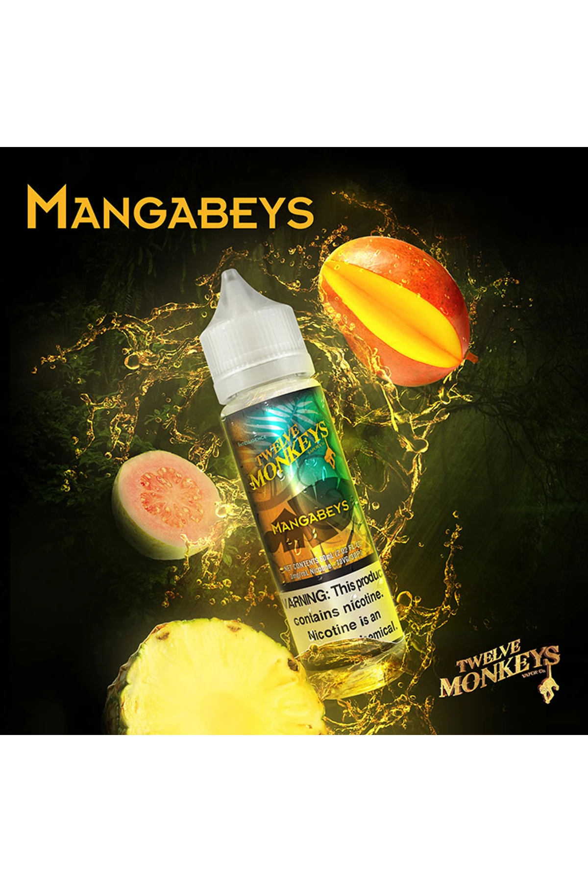 Twelve Monkeys Vapor - Mangabeys (60ML)
