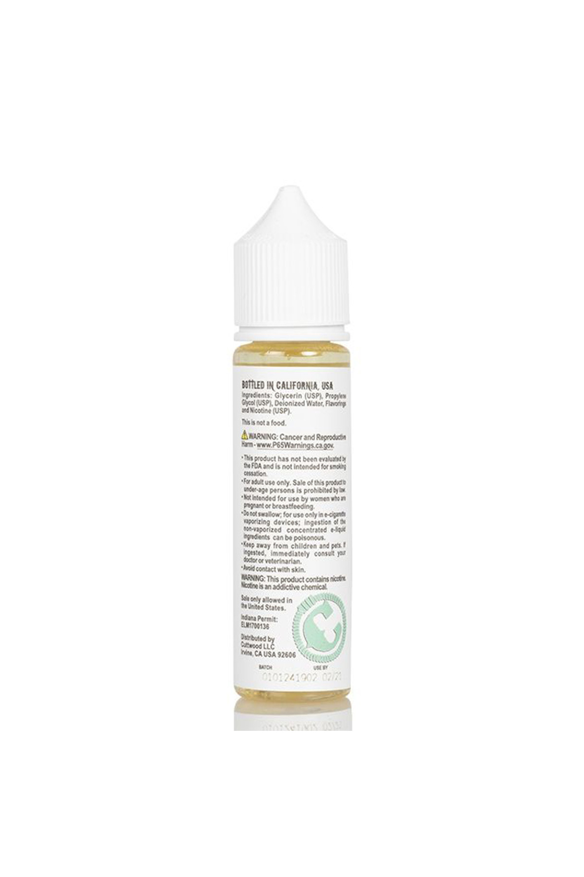 CuttWood Manic Mint 60ML