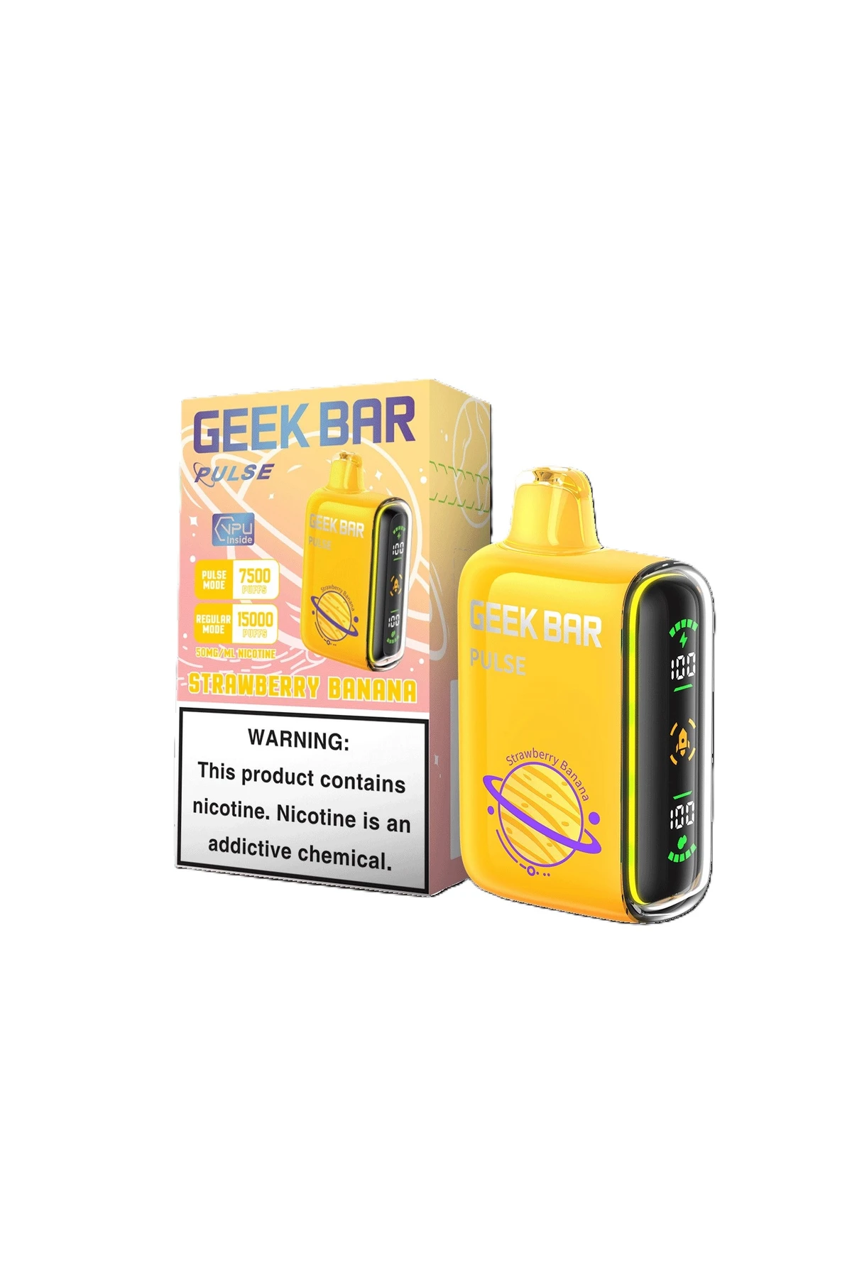 GeekBar Pulse 15000 Strawberry Banana