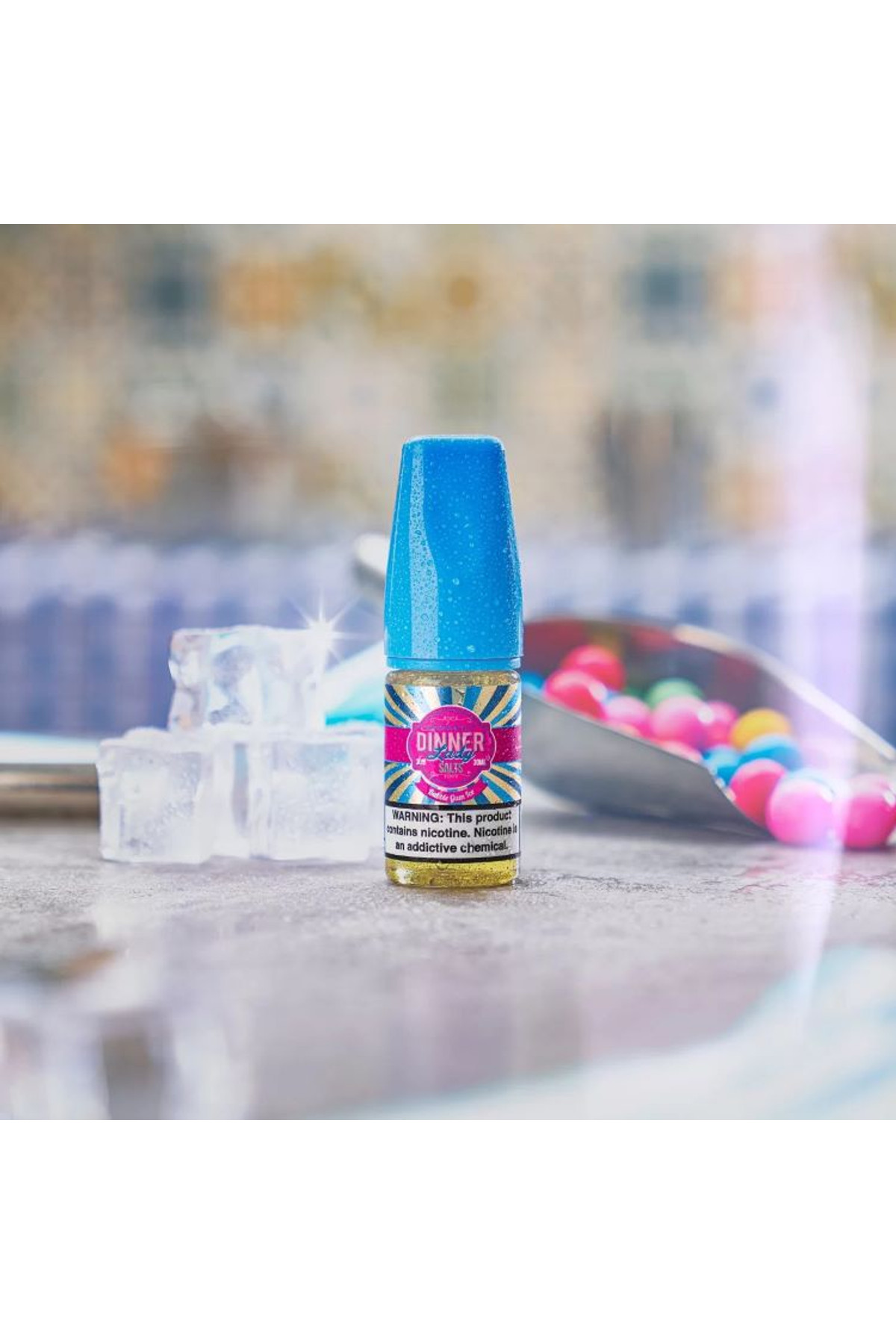 Dinner Lady - Bubble Gum Ice (30ML) Salt Likit 