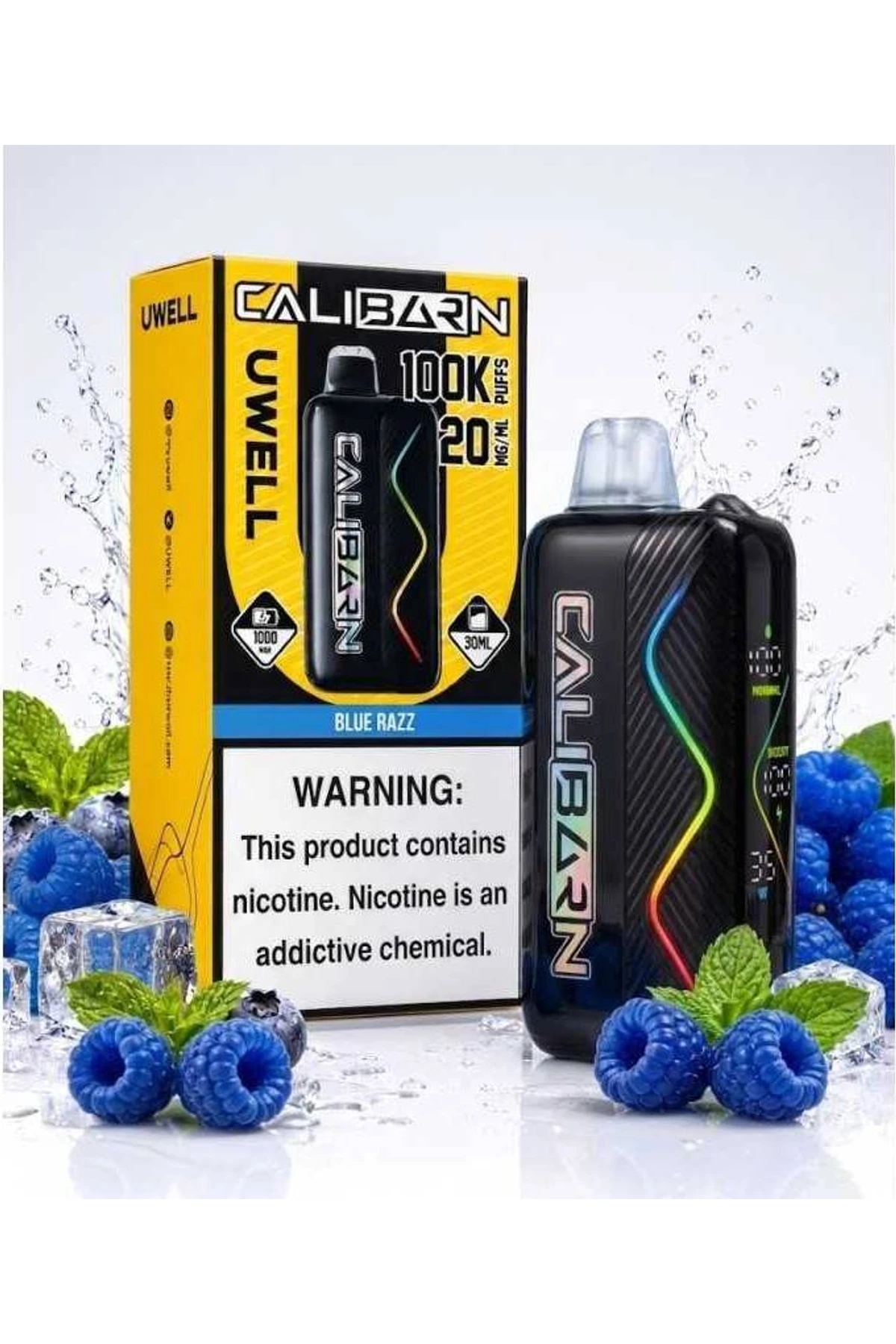 UWELL Caliburn Bar 100K - Blue Razz
