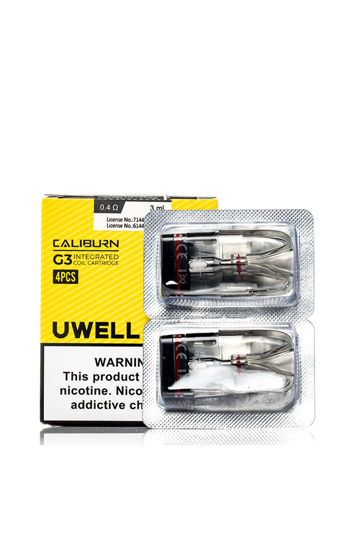 Uwell Caliburn G3 Yedek Kartuş (4 Adet)