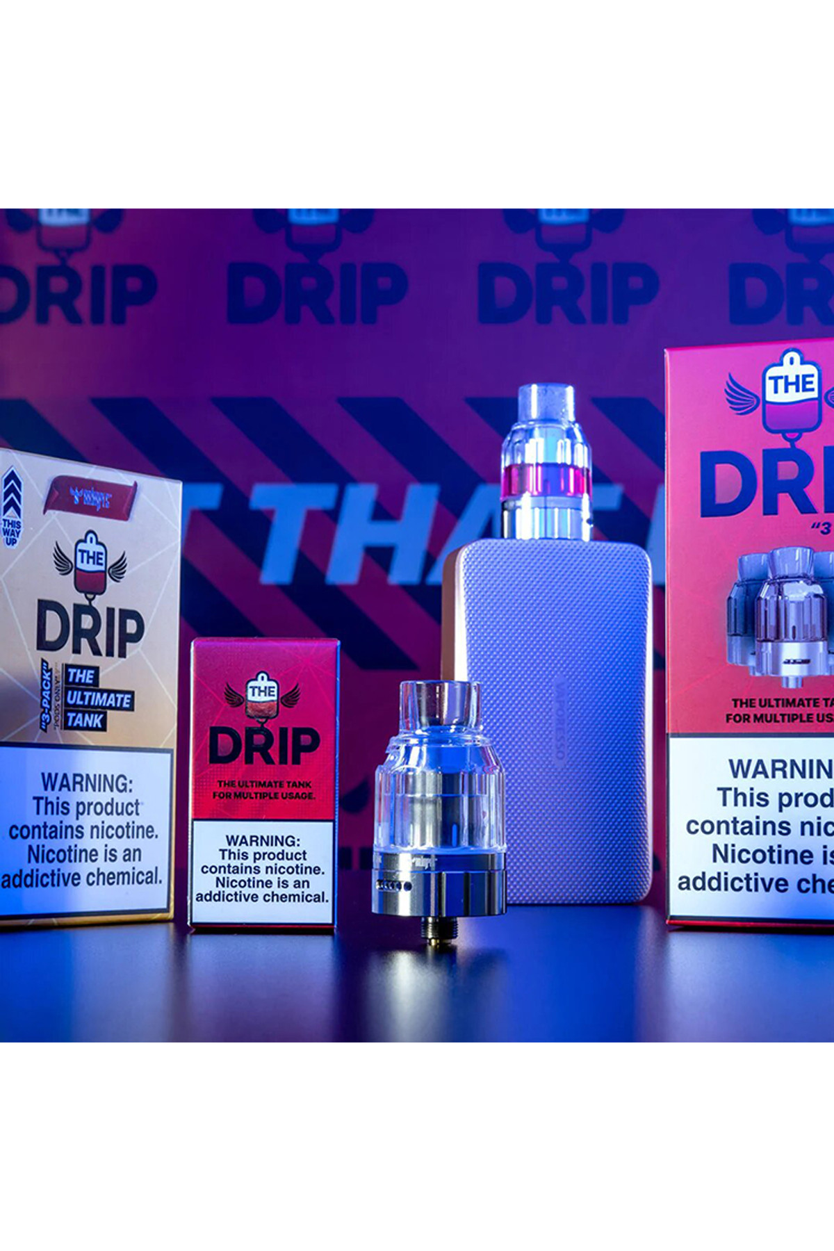 Dr Vapes - The Drip Tank Atomizer 2ML (3 Adet)