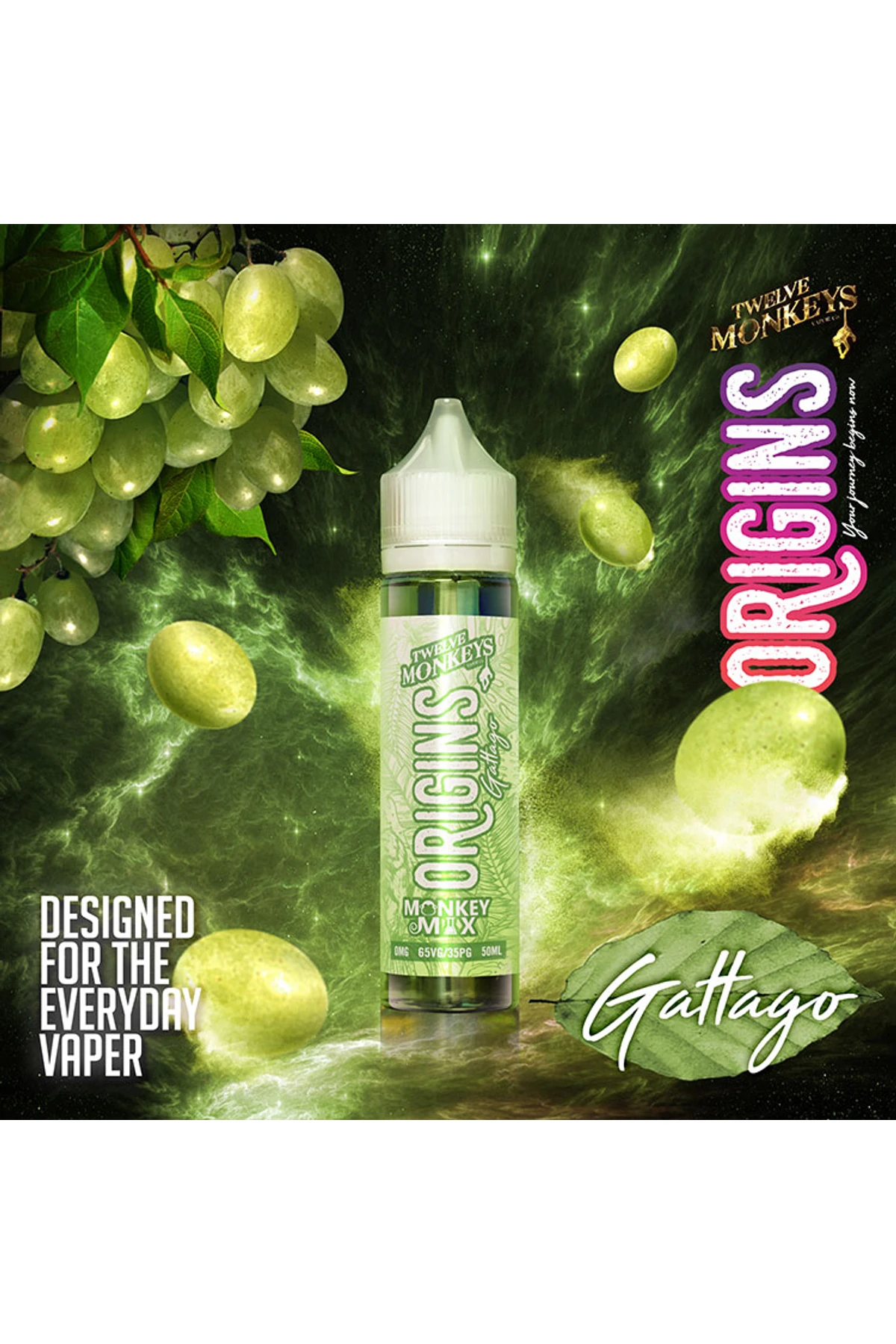 Twelve Monkeys Vapor - Gattago (60ML)