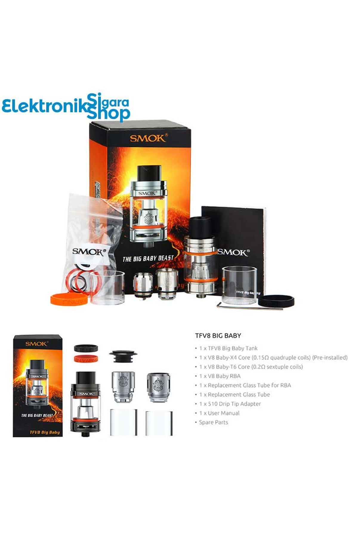 Smok TFV8 Big Baby Atomizer