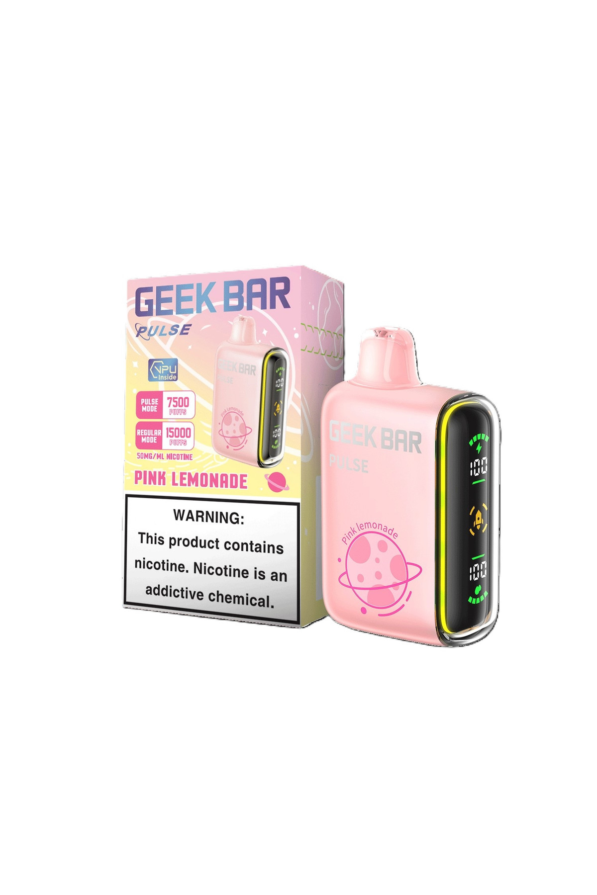 GeekBar Pulse 15000 Pink Lemonade