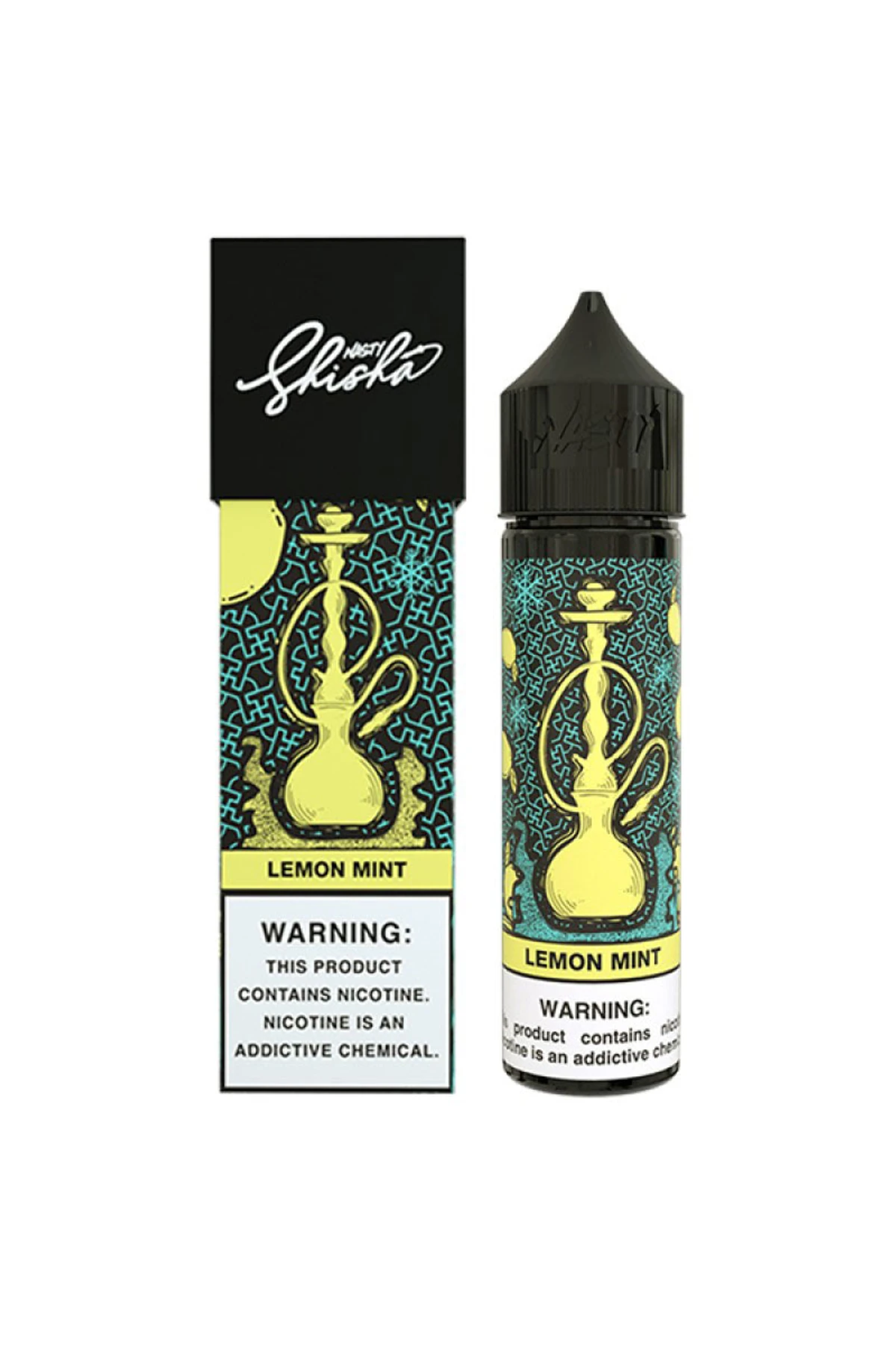 Nasty Juice Shisha Series - Lemon Mint Premium Likit (60ML)