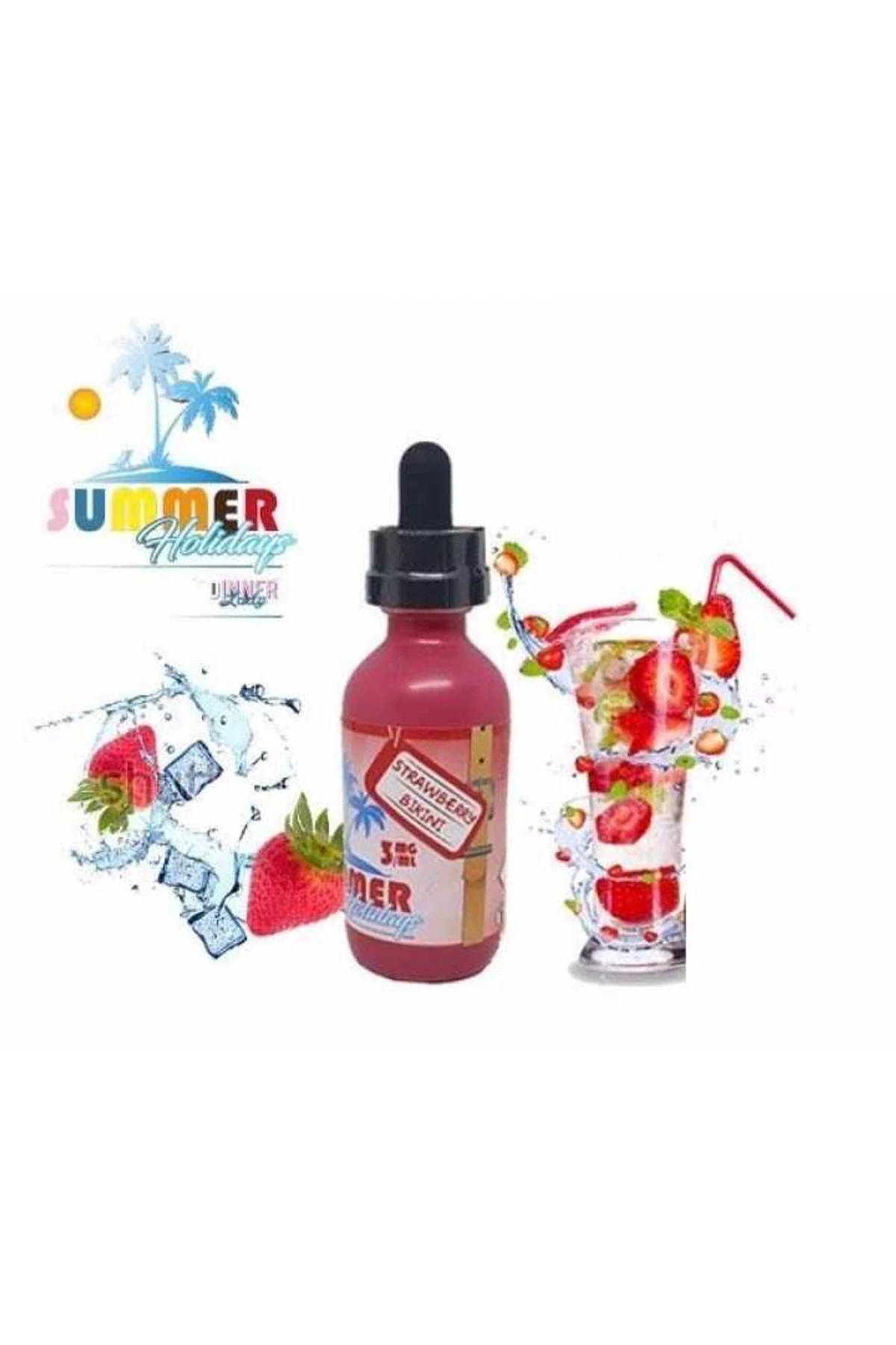 Dinner Lady - Strawberry Bikini Elektronik Sigara Likiti (60 ML)