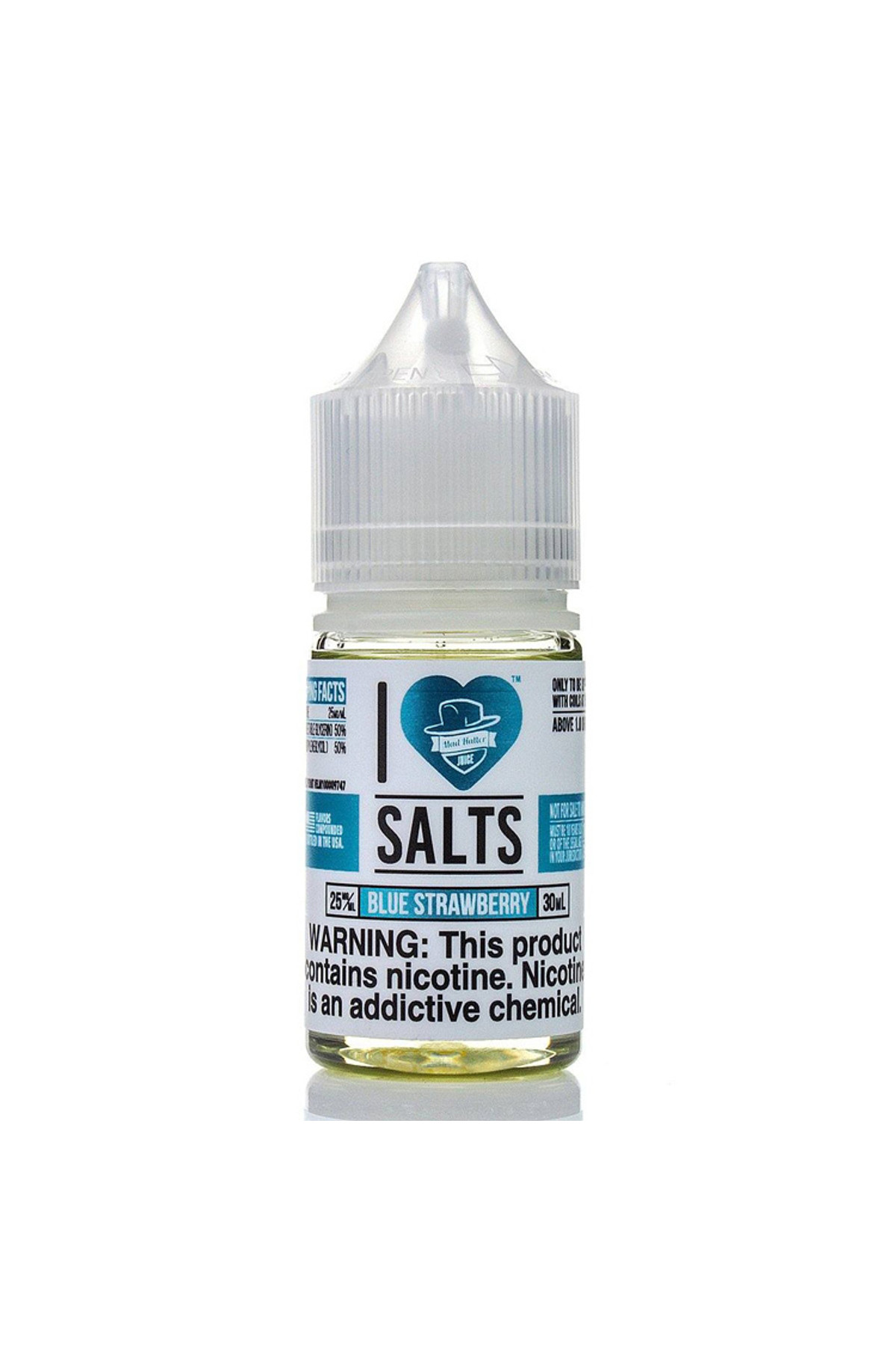 I Love Salts - Blue Strawberry (30ML) Salt Likit