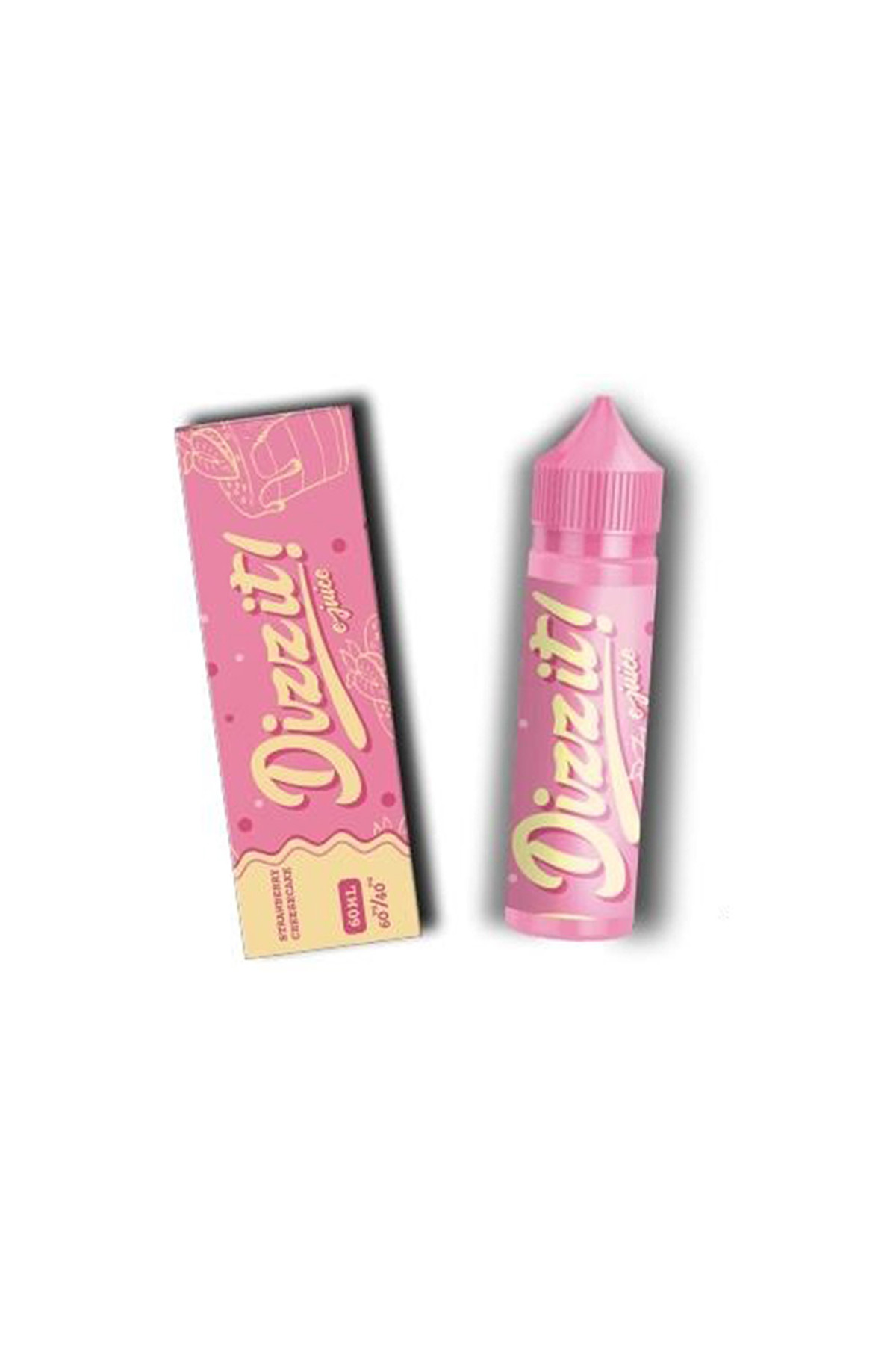 Dizzit E-Juice Strawberry Cheesecake Premium Likit (60ML)