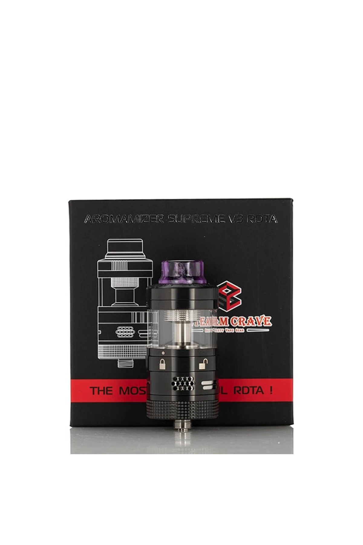 Steam Crave Aromamizer SUPREME V3 Atomizer 25mm RDTA 
