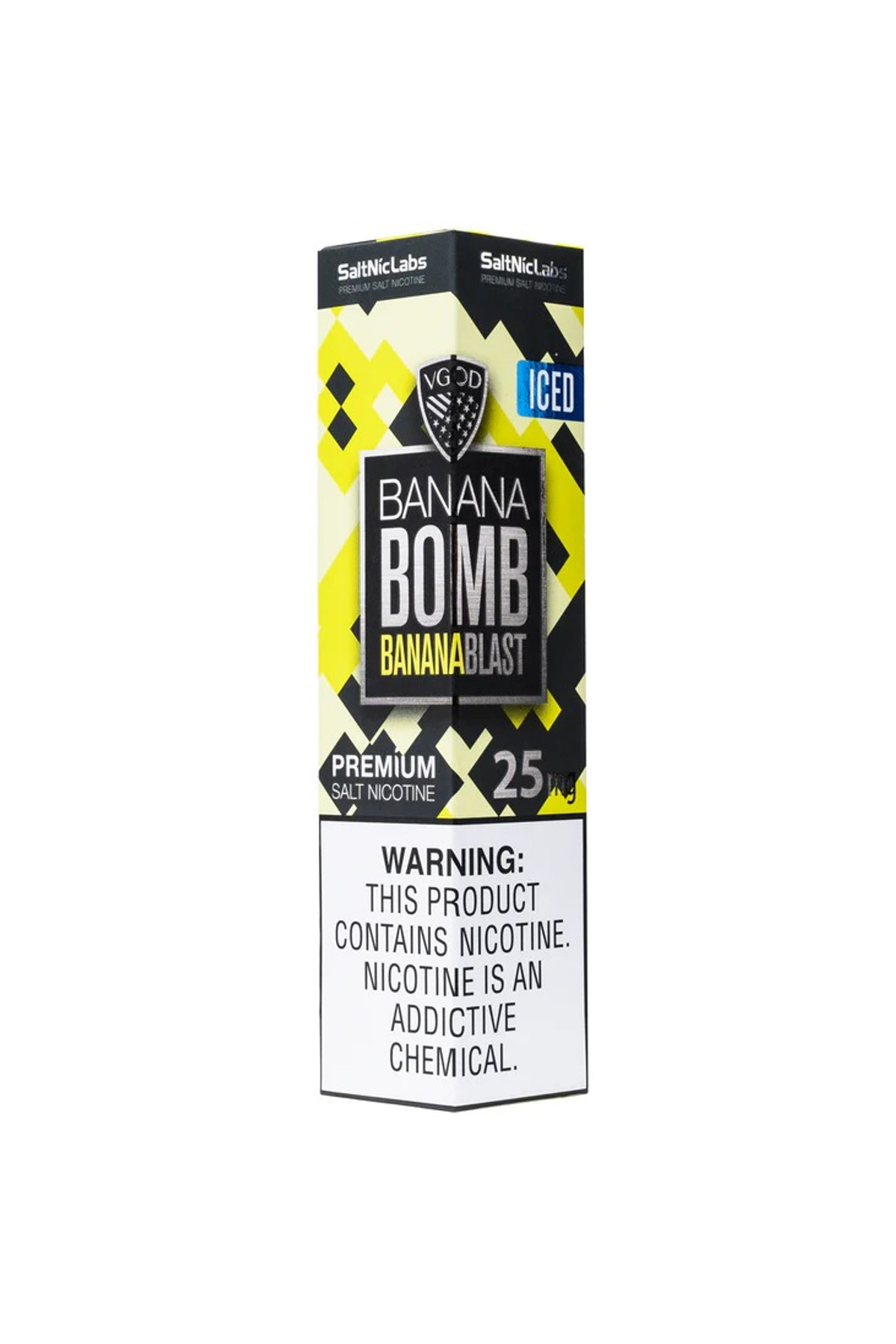 VGOD SaltNic - Banana Bomb ICED Salt Likit (30ML)