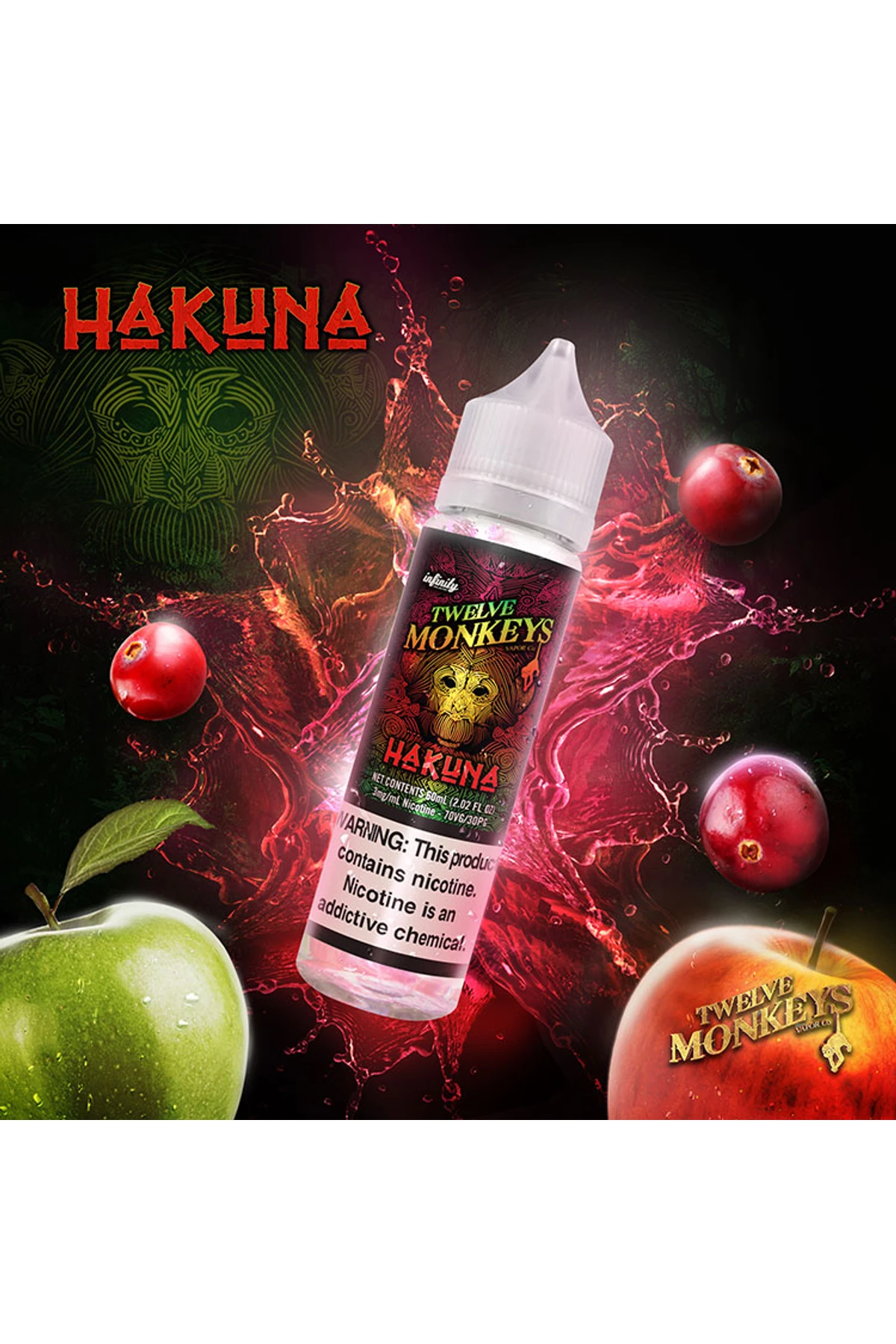 Twelve Monkeys Vapor - Hakuna (60ML)