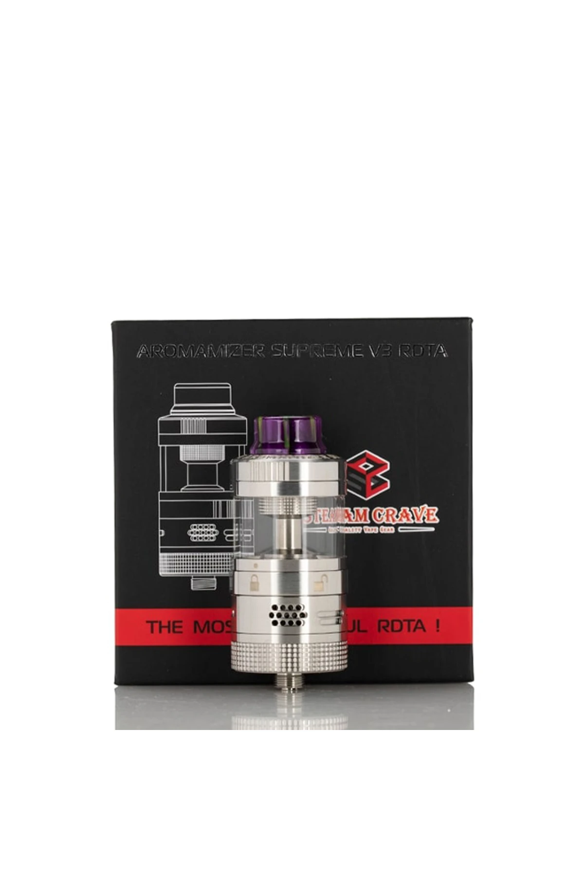 Steam Crave Aromamizer SUPREME V3 Atomizer 25mm RDTA 