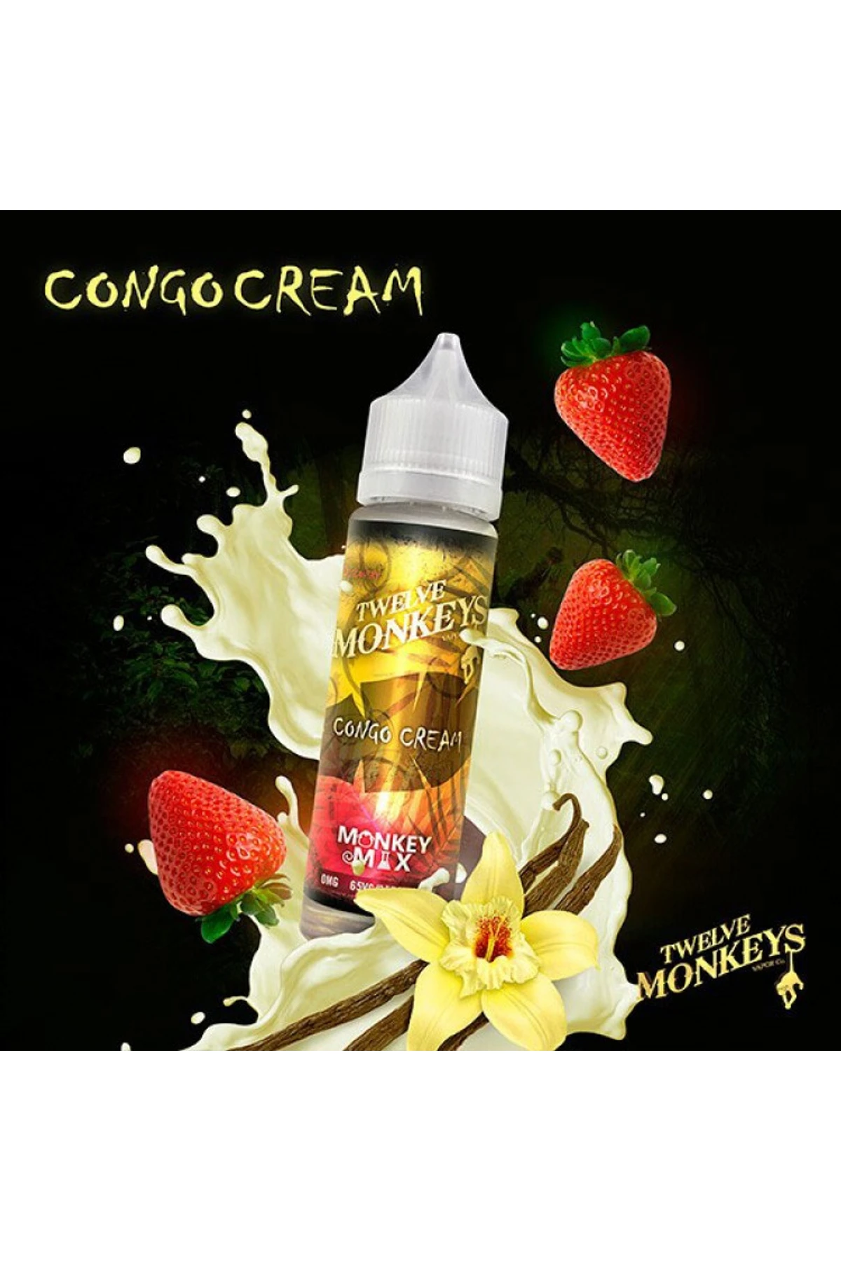 Twelve Monkeys Vapor - Congo Cream (60ML)