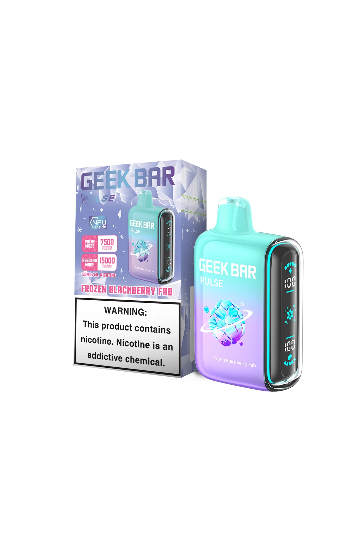 GeekBar Pulse 15000 Frozen Blackberry Fab